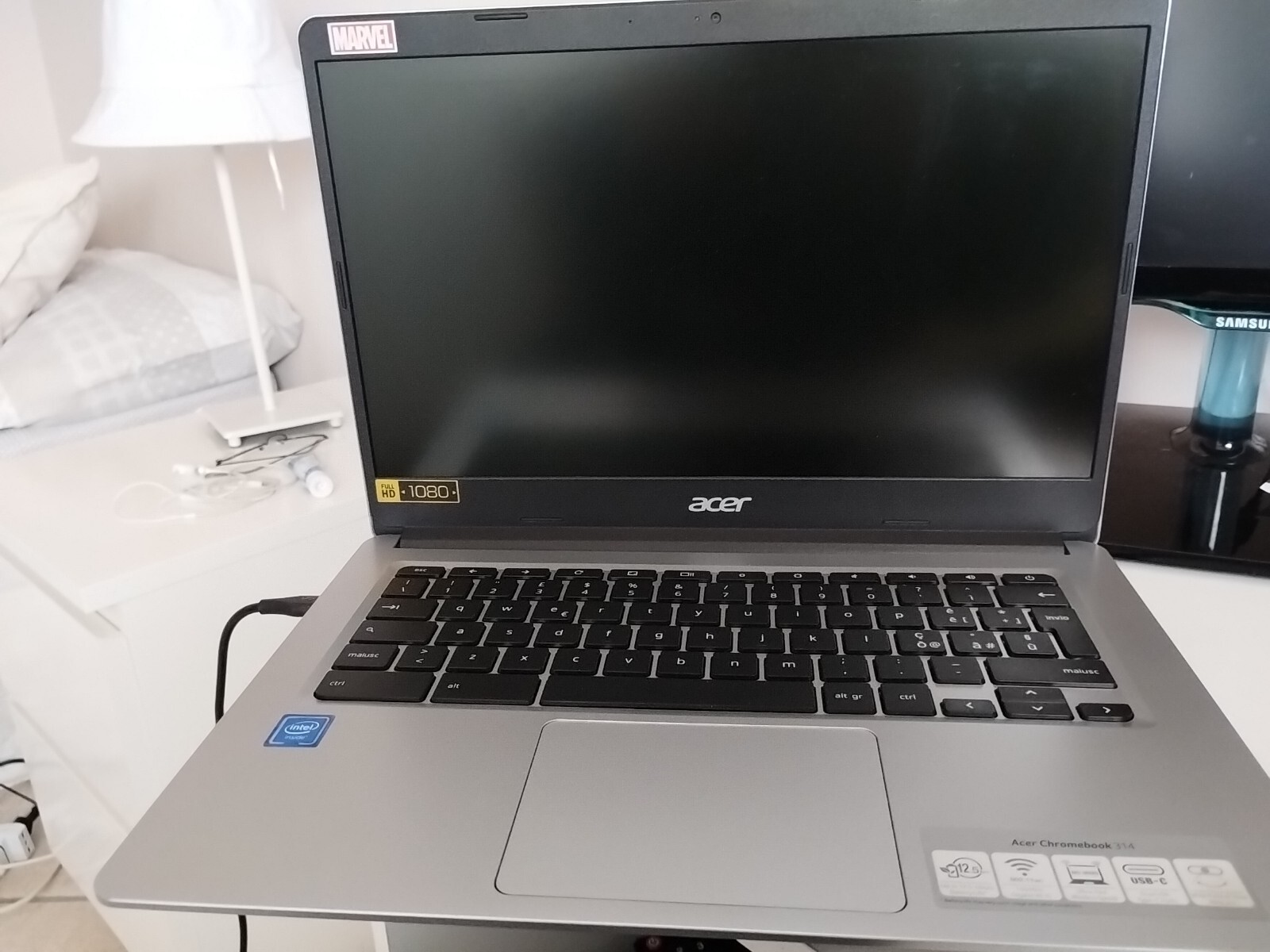 Acer Chromebook 314 CB314-1H 14″ (64GB eMMC, Intel Celeron N, 2.60GHz, 4GB)…