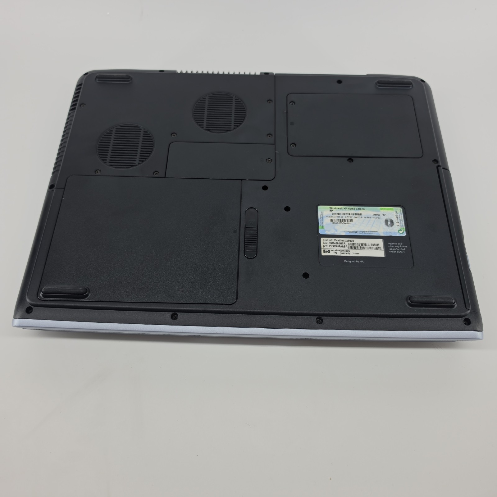 HP Pavillion ZV5000 Intel 4 Pentium Used No Power Cord REPAIR OR PARTS ONLY