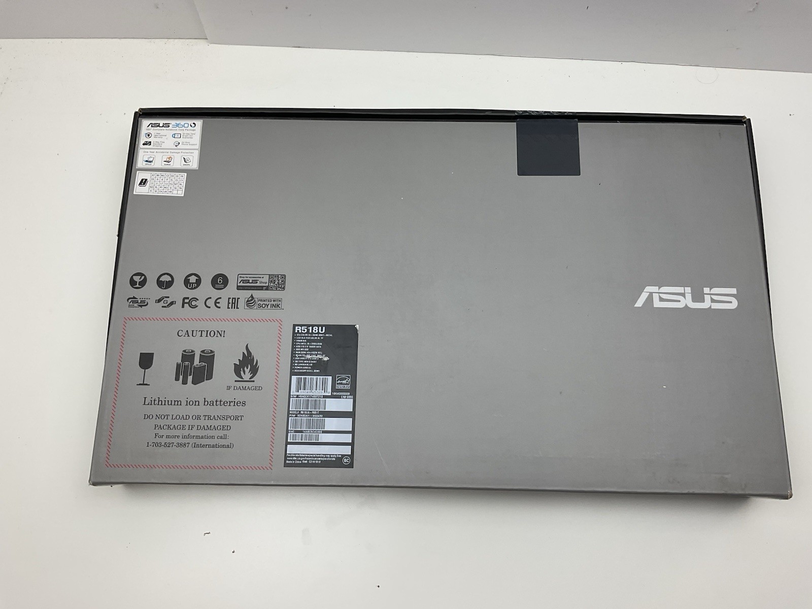 ASUS Vivobook Flip R518U 15.6 Touch Laptop i5-7200U 8Gb NO HDD FOR PARTS