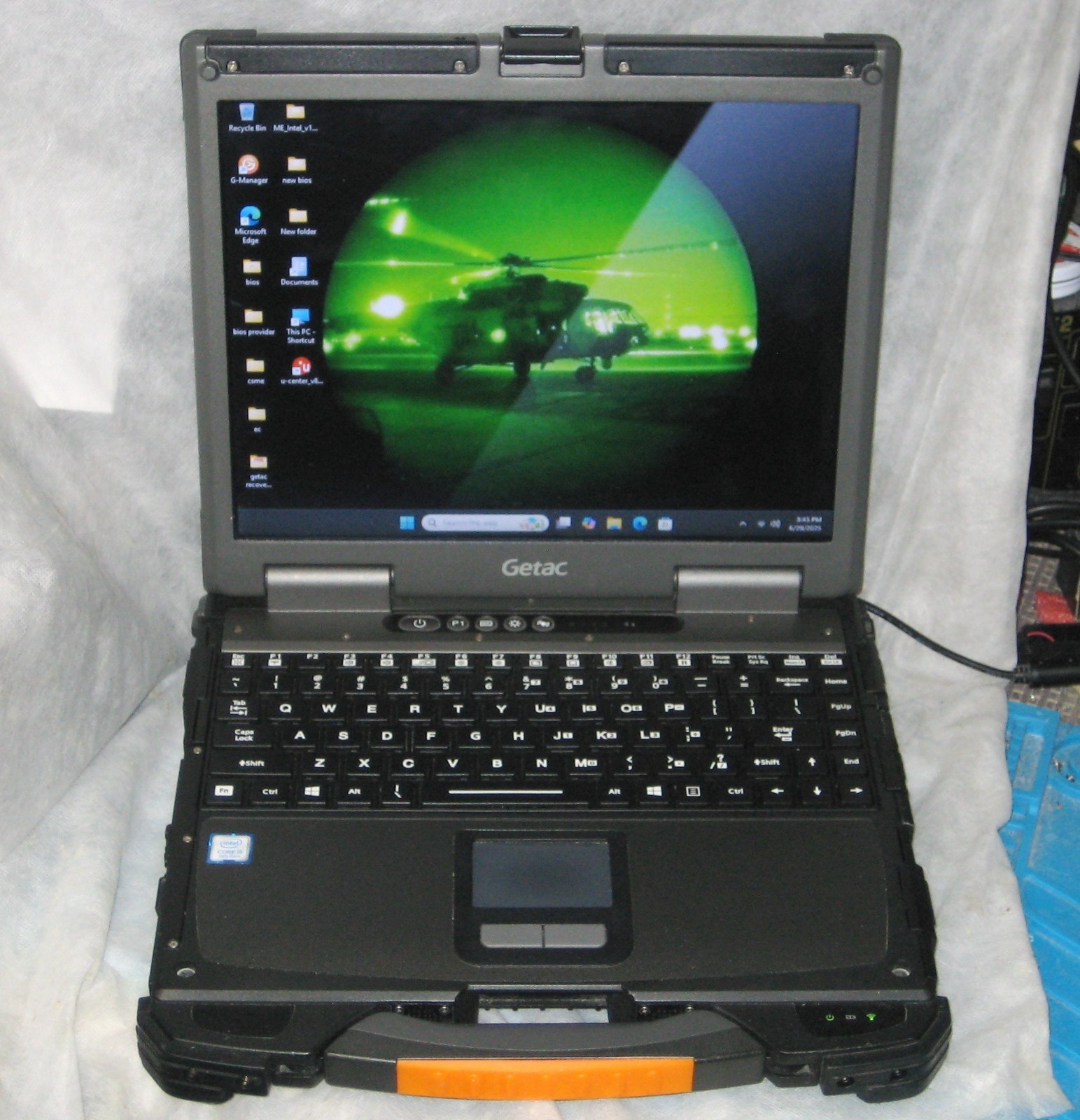 Getac B300-G7 Toughbook,i5-8250U@1.6ghz,500gB SSD,16Gb RAM,Fully Custom uBlx GPS