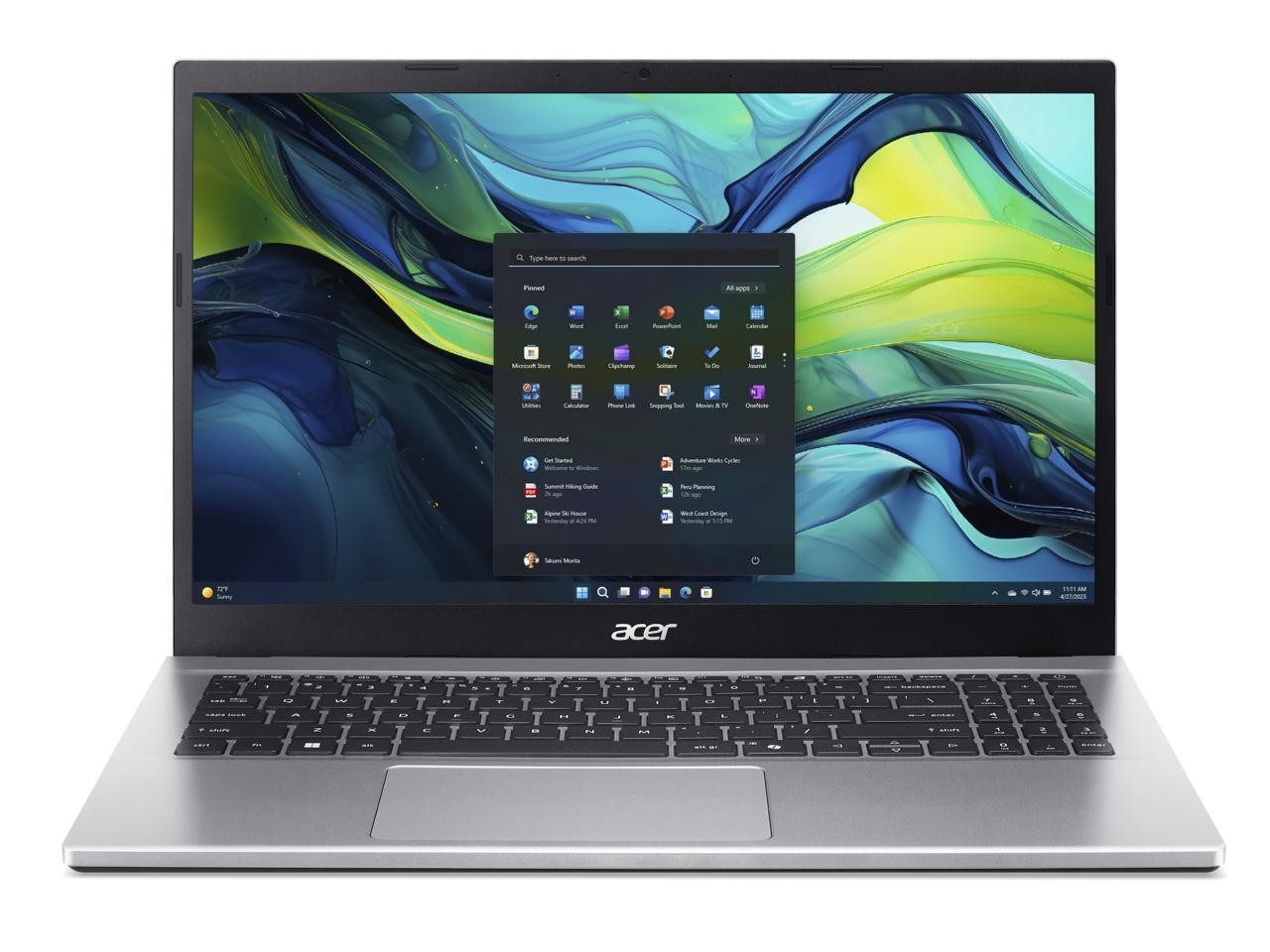 Acer Laptop Aspire Go 15 – AMD Ryzen 7 5825U – 16GB DDR4 RAM – 512GB SSD – Windo