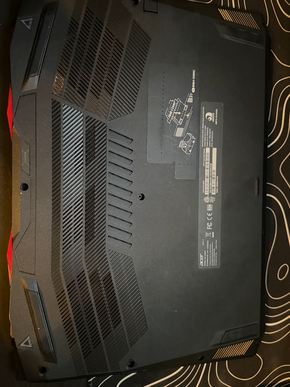 acer nitro 5 gaming laptop Rtx 3050 Intel i5 10300h 144hz screen 24gb ram
