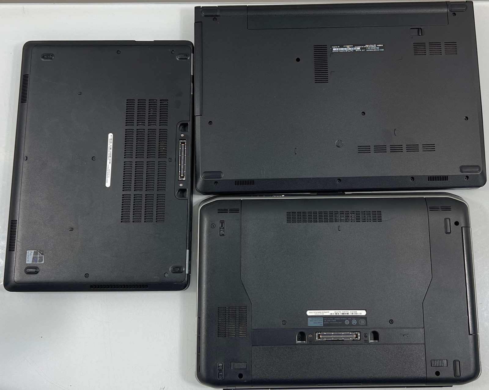 Lot of 5 Laptops Dell 15-3573 3558 15-3552 E5450 E5430 AS IS