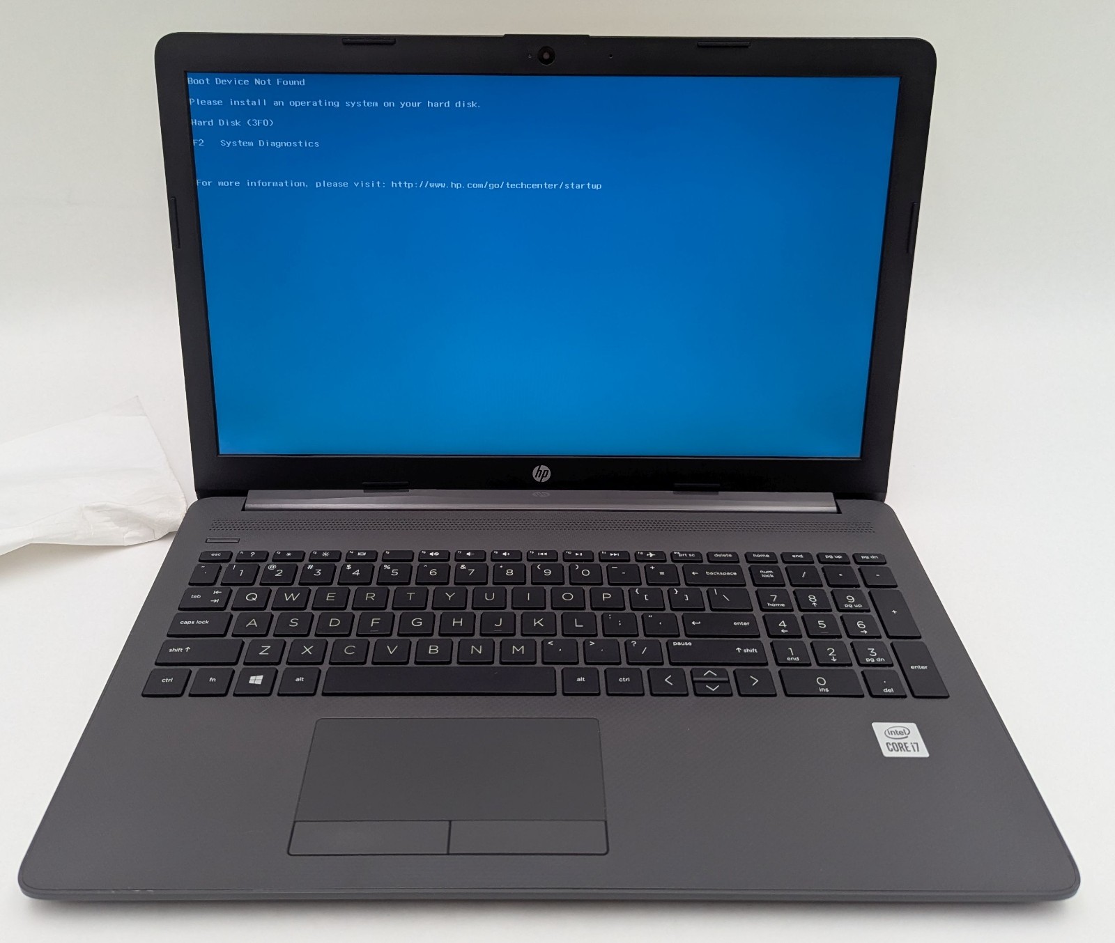 Incomplete HP 250 G7 15.6″ Laptop Intel i7-1065G7 1.30GHz 8GB RAM *BIOS LOCKED*