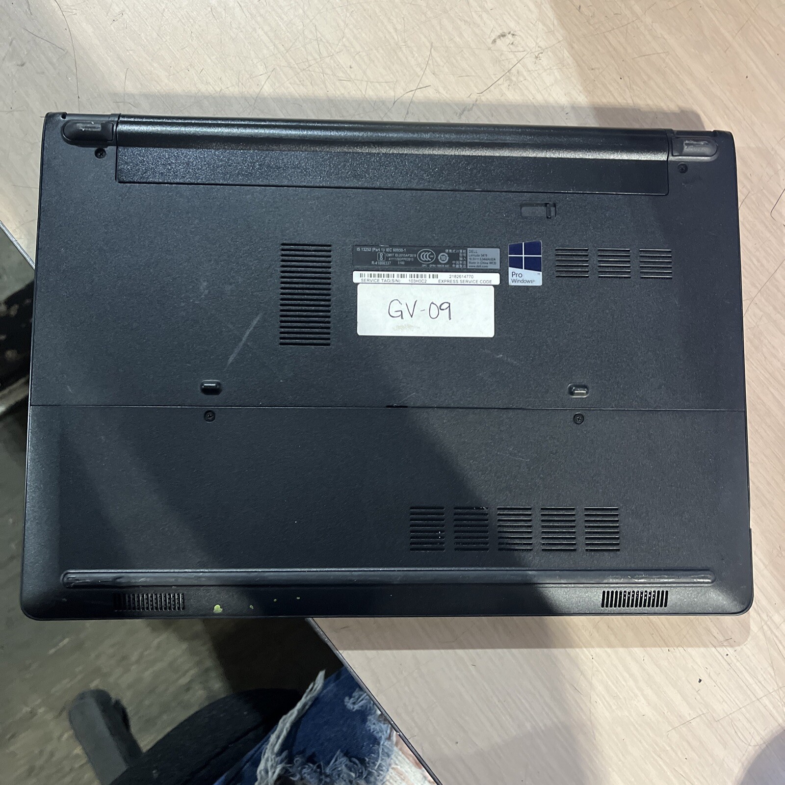 DELL LATITUDE 3470 INTEL CORE I3-6100U 2.30GHZ 4GB RAM NO HD