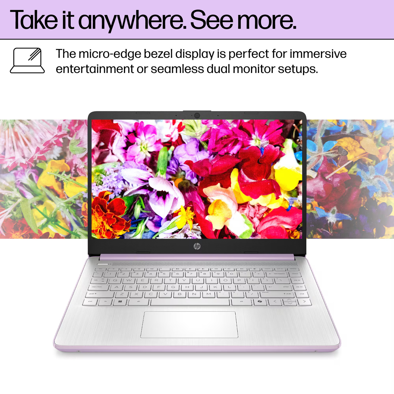 HP Laptop Computer 14″, Quad-Core Intel N150, 16GB RAM 628GB Storage, Win 11 Pro