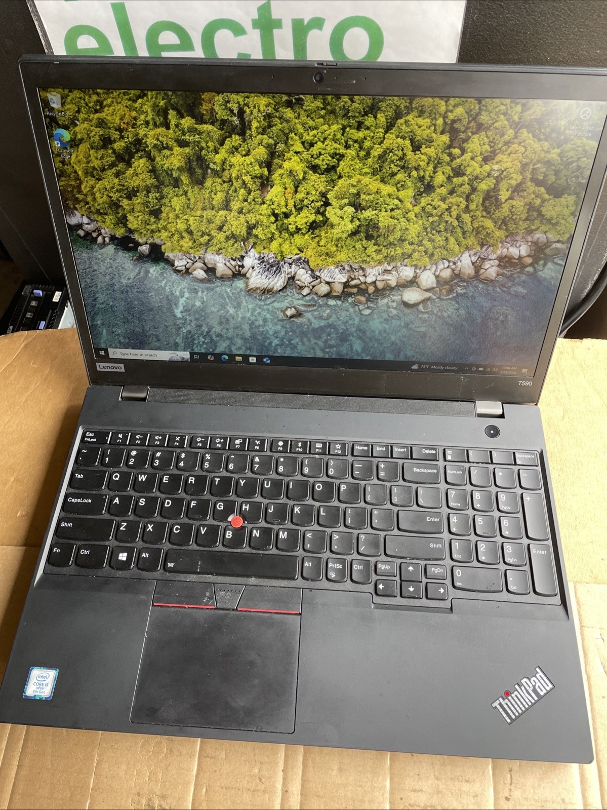 Lenovo ThinkPad T590 i5-8365U 1.6GHz 16GB 512GB Windows 10 Laptop *READ*