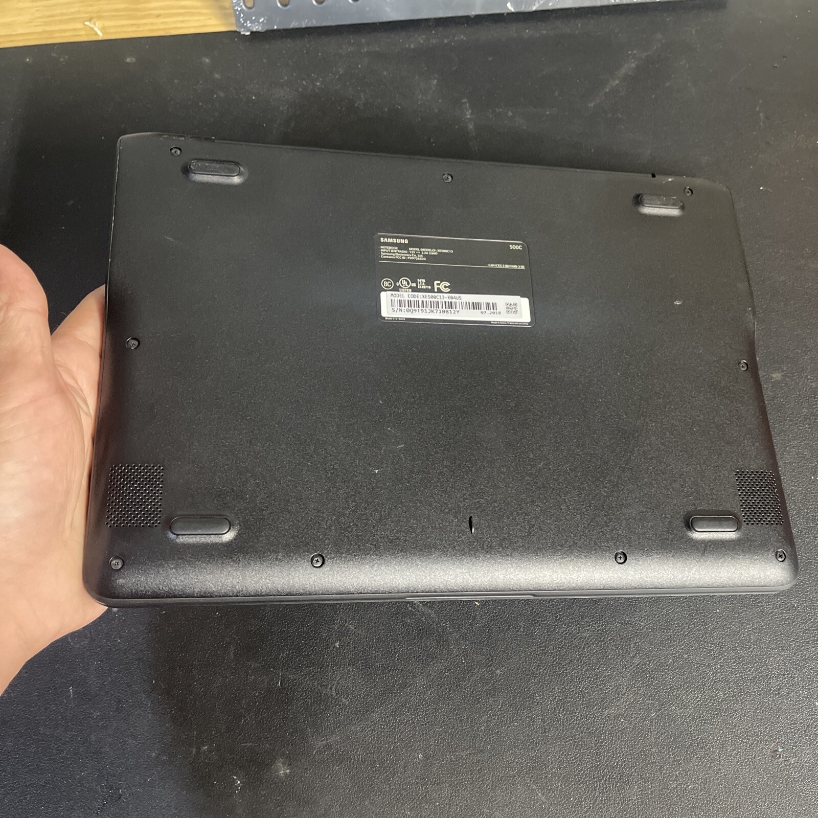Samsung XE500C13-K04US Chromebook 3 11.6″ HD N3060 2GB RAM 16GB – READ DESC!