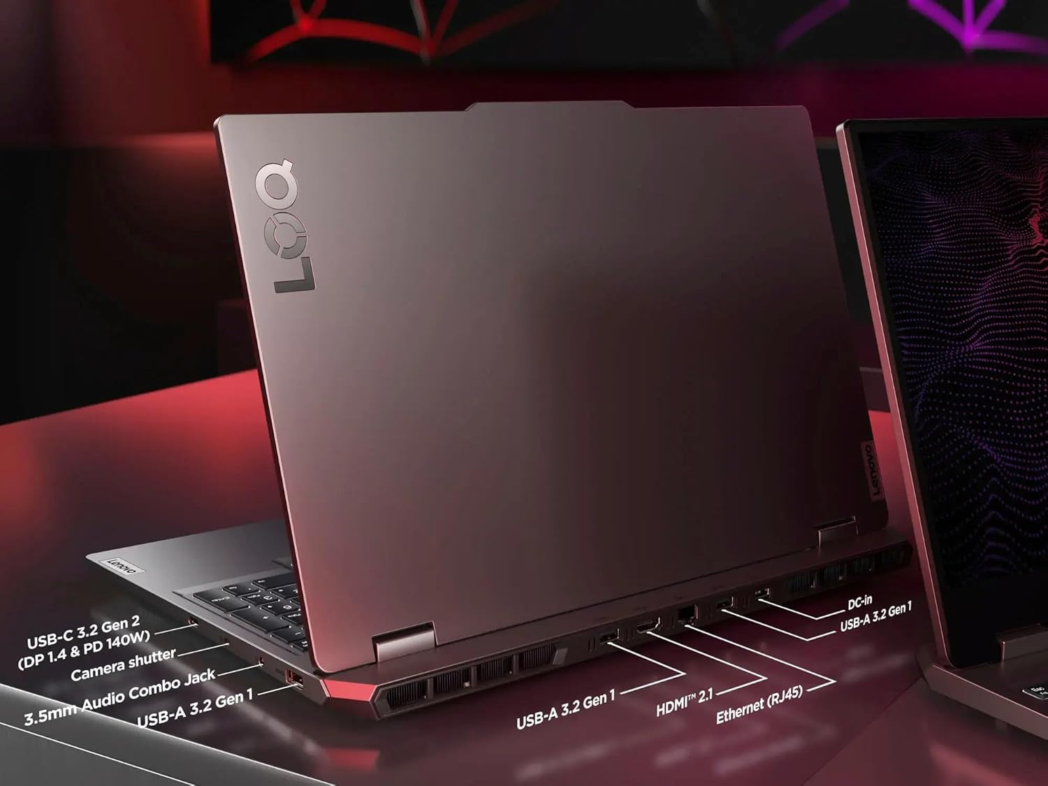 LOQ Gaming Laptop, 15.6″ FHD 144Hz Display, 8-Core Intel Core I5-12450Hx Process