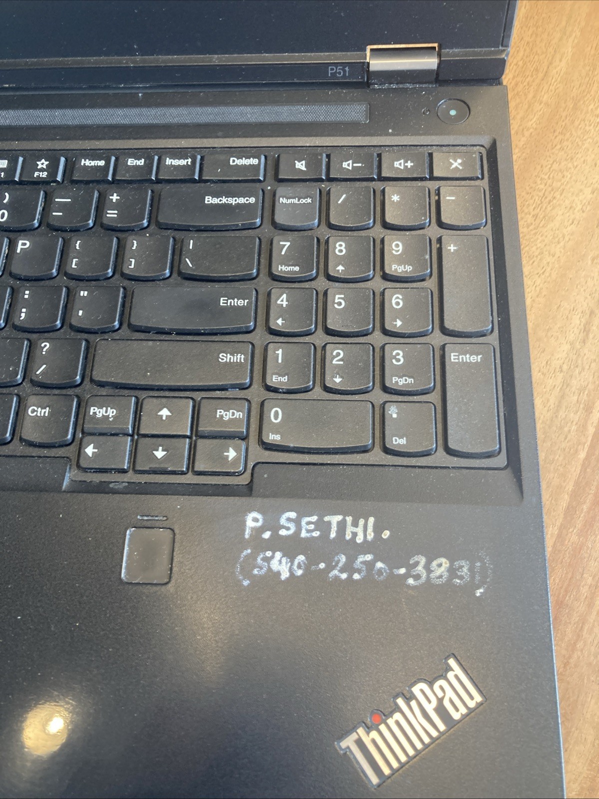 Lenovo ThinkPad P51 Intel i7-7700HQ NVIDIA M1200 32GB RAM No SSD