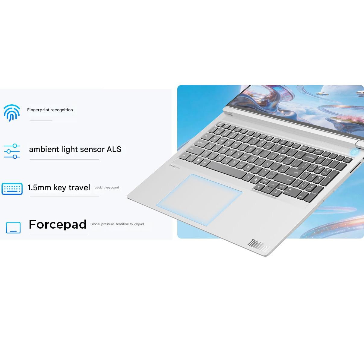 Lenovo ThinkBook 16+ 2026 Laptop Intel Cor Ultra 7 356H RTX5060 16″ 3.2K 165Hz