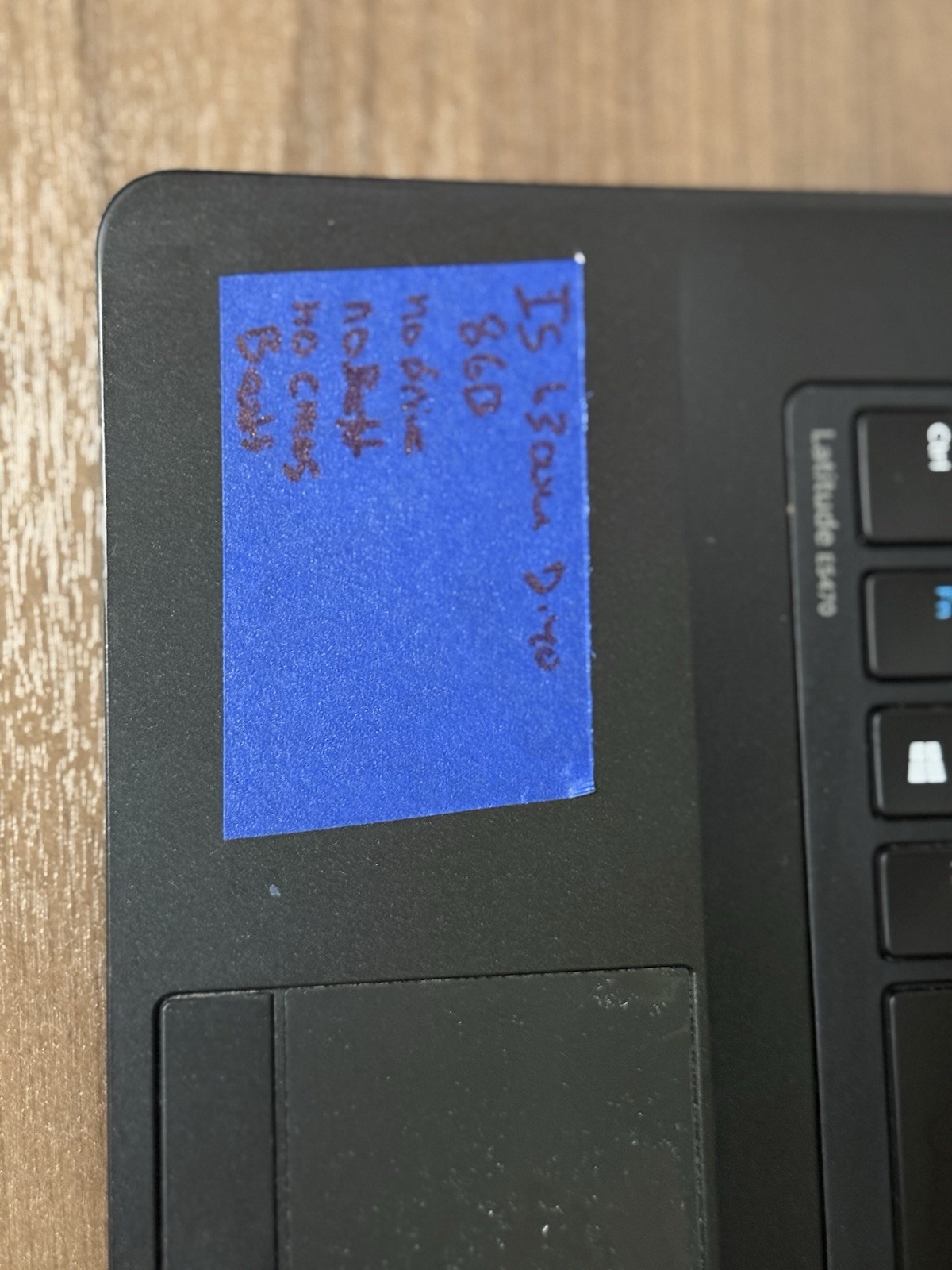 Dell Latitude E5470 Laptop Intel i5-6300U 2.40 GHZ 8GB RAM No SSD OS No Battery