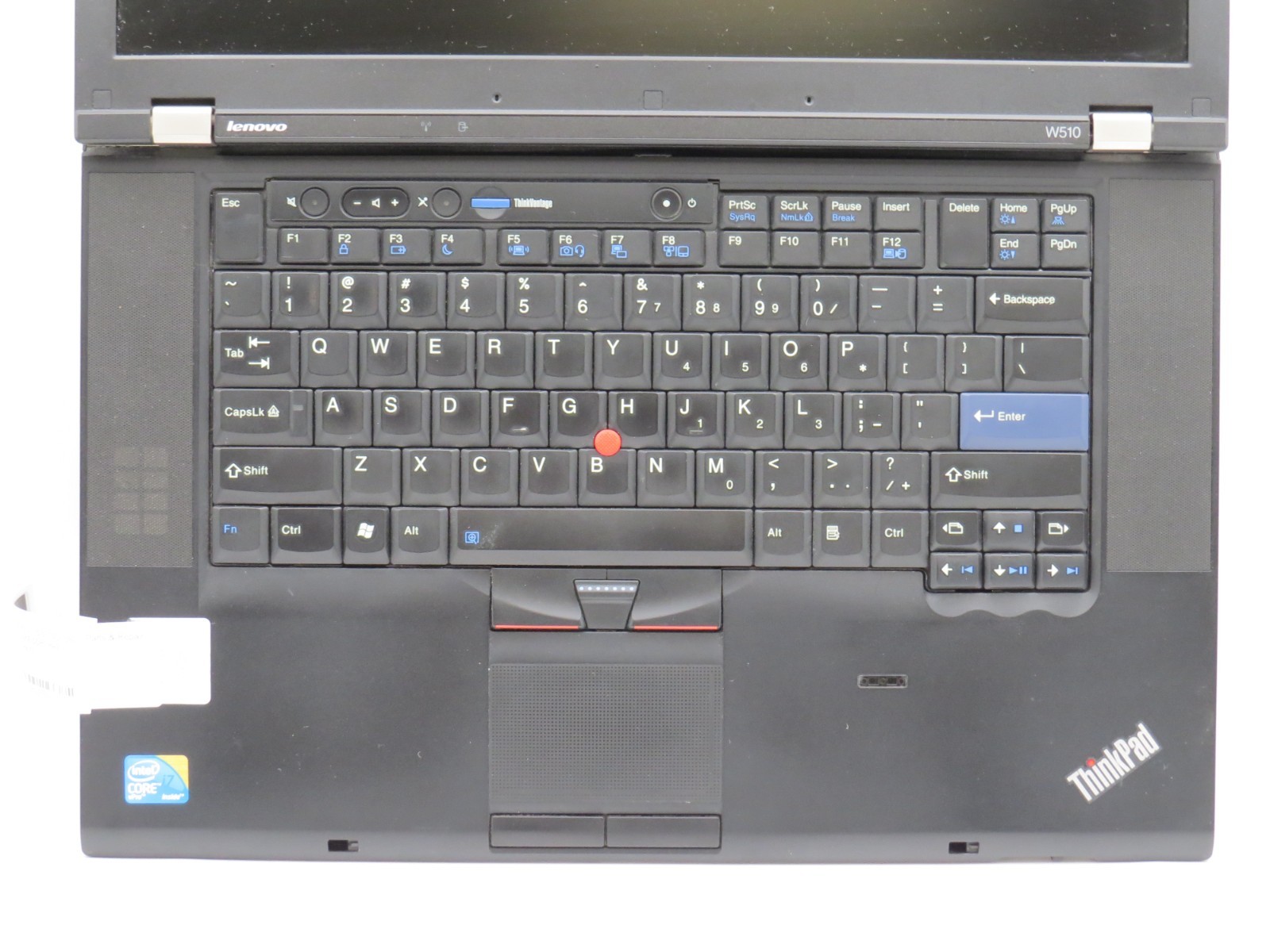 Lenovo ThinkPad W510 | i7-Q720 @ 1.6GHz | 15.6″ | No RAM/HD/OS/AC | Parts