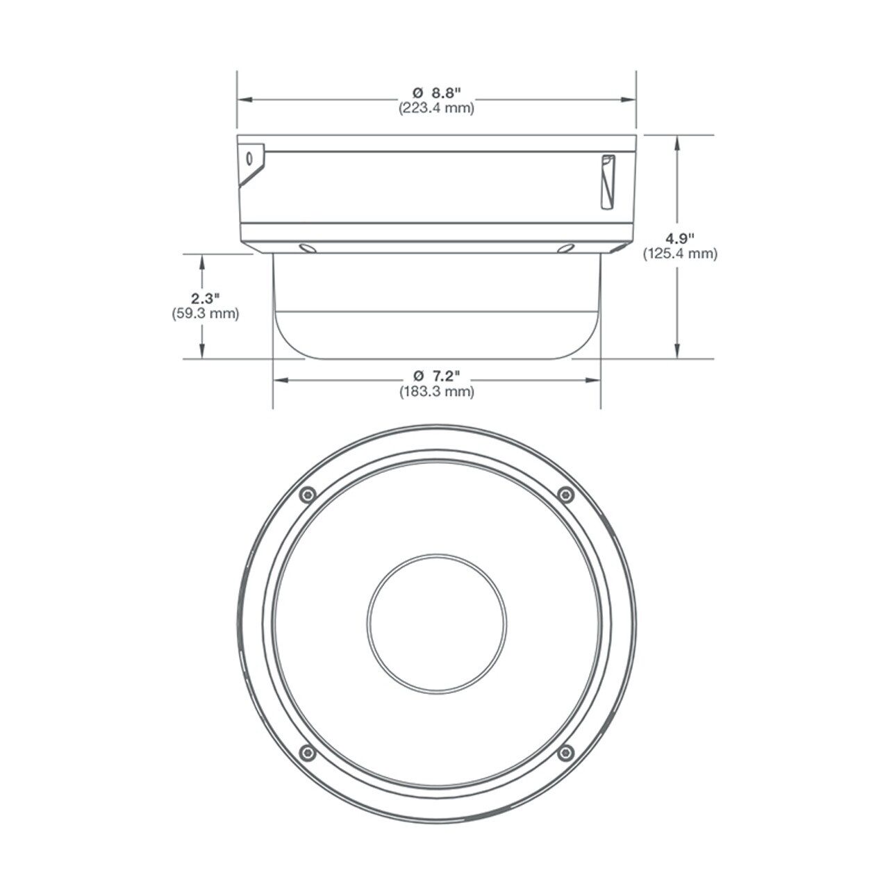 Arecont Vision AV20576RS 20MP Outdoor 4-Sensor PTZ with 3.3-6.6mm Lens H.265