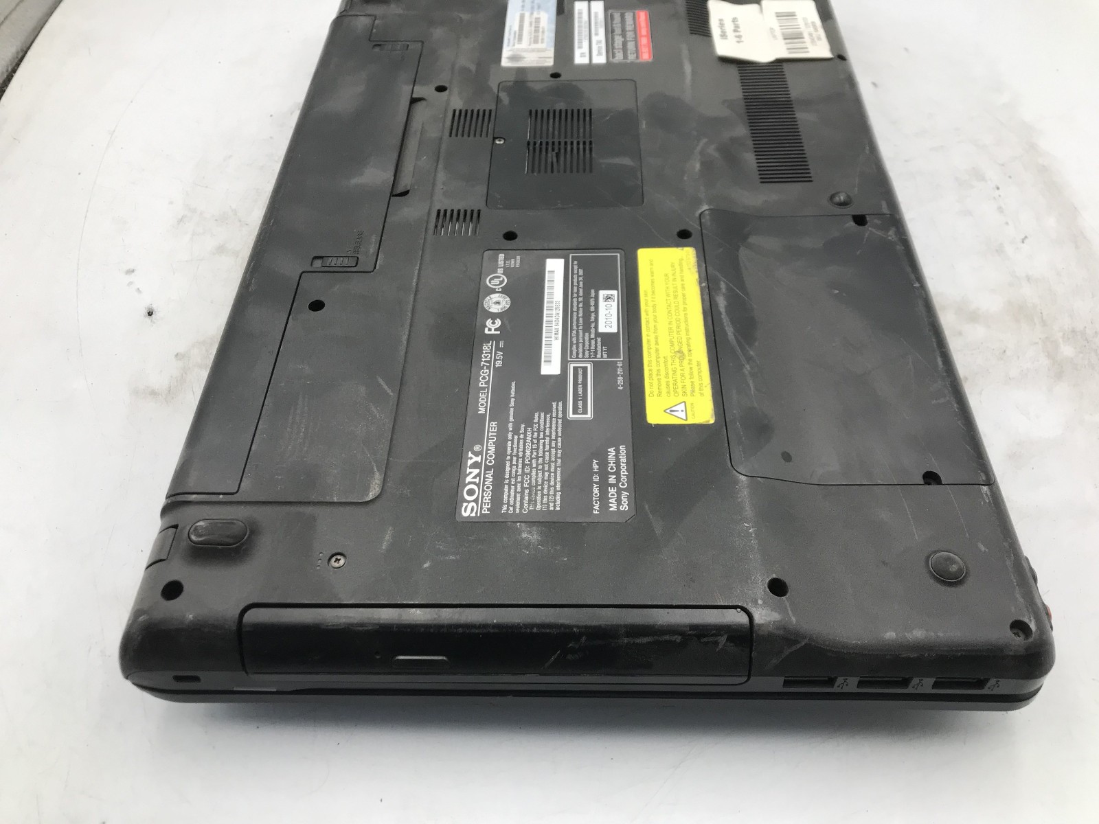 SONY VAIO PCG 71318L – FOR PARTS/REPAIR – INTEL I3 350M – 4GB RAM – READ DESC-BB