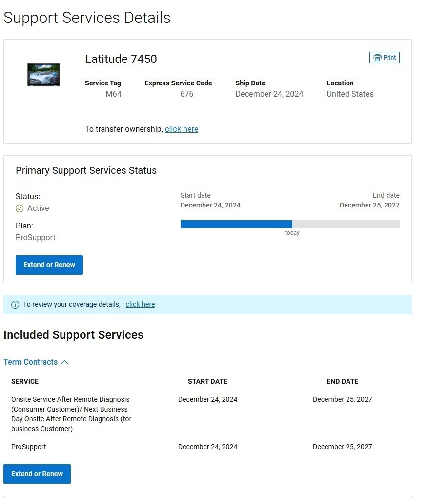 Dell Latitude 7450 14″ FHD+ Ultra 7 165U vPro 16GB Ram 2TB SSD W11P + Wnty