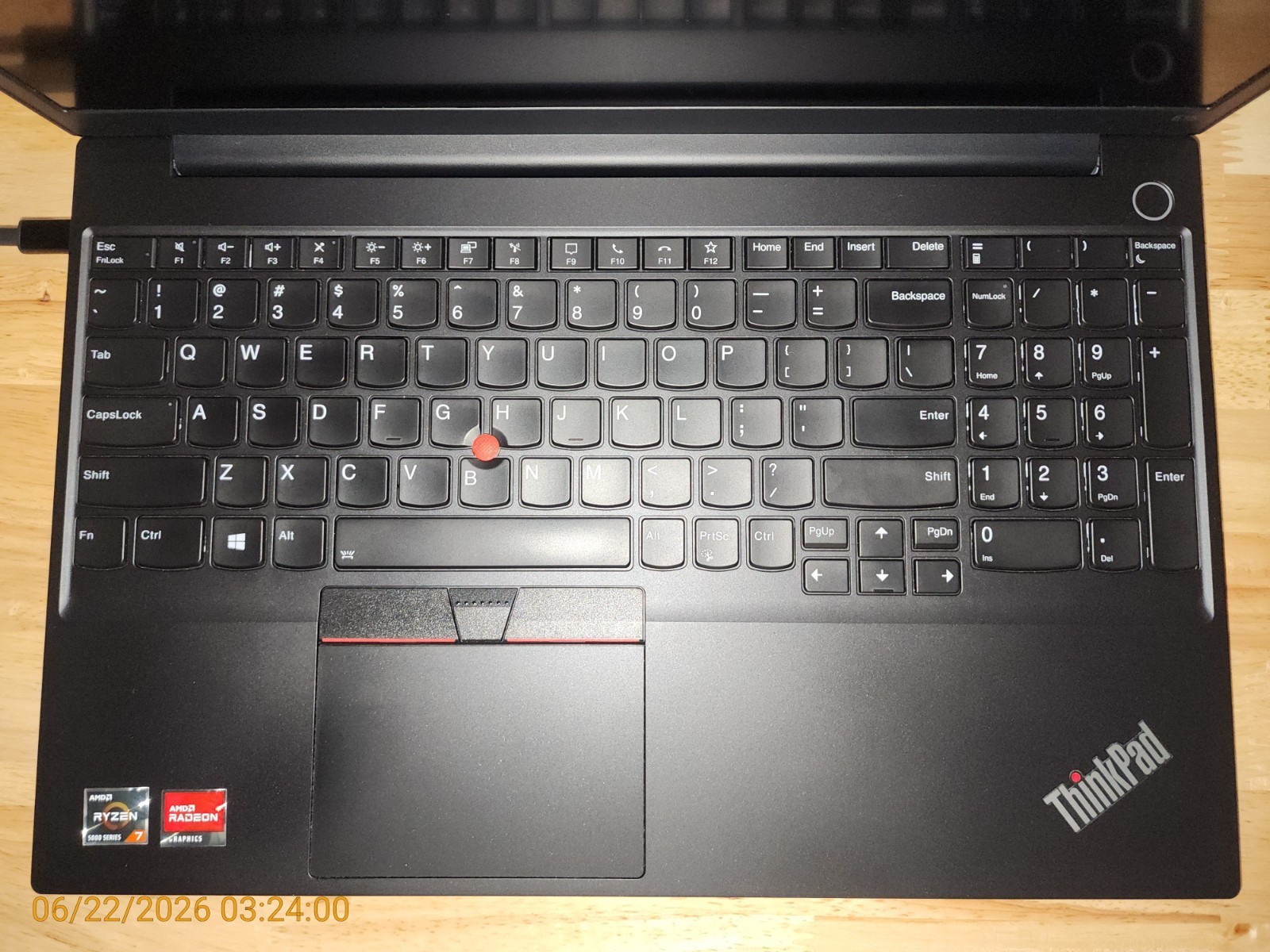 Lenovo ThinkPad E15 Gen 3 15.6” AMD Ryzen 7 5700U 16GB RAM 1TB NVMe