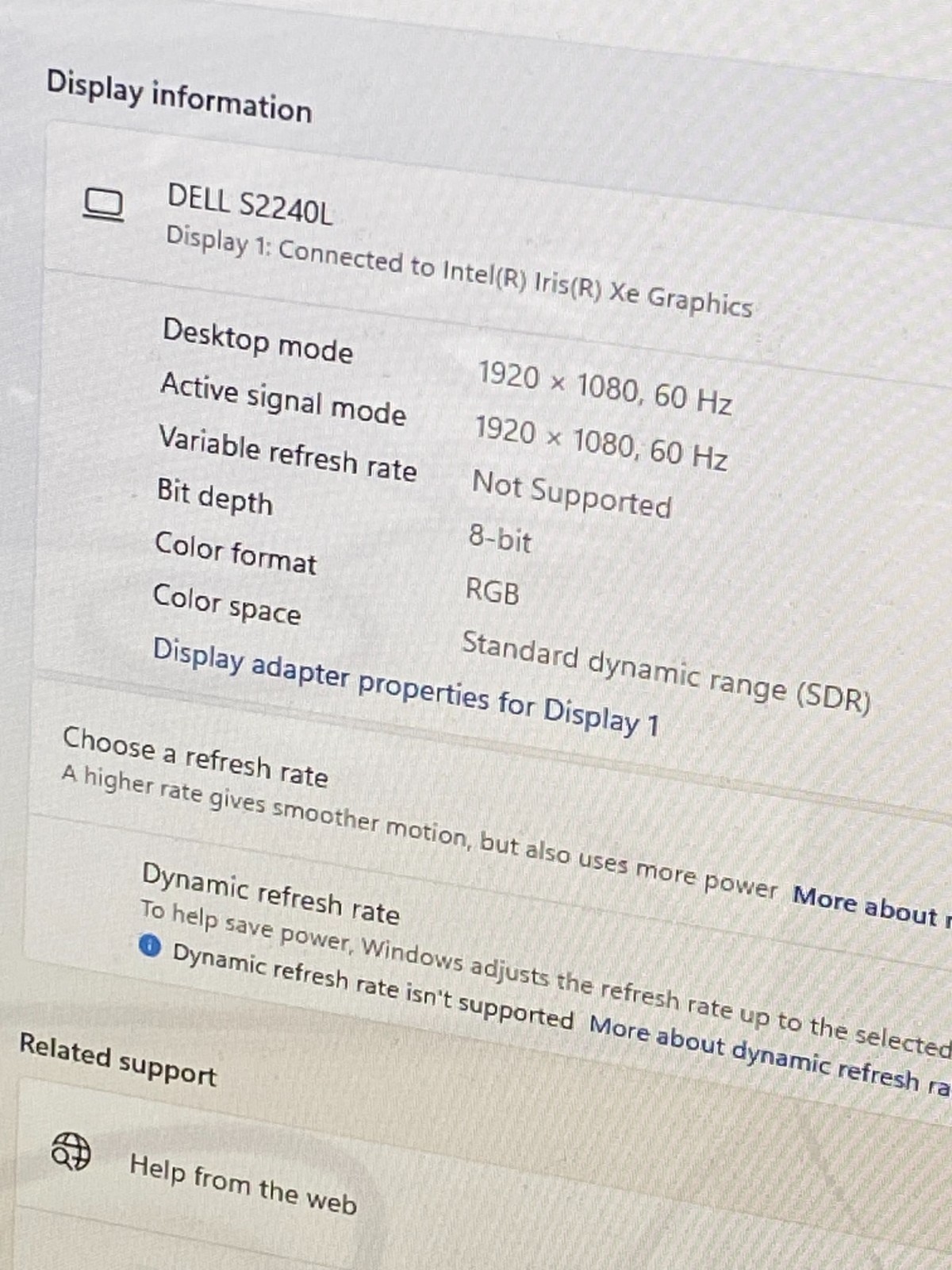 DELL VOSTRO 5402 i5-1135G7@2.40GHz 8GB 512GB NVMe W11P BACKLIT *READ