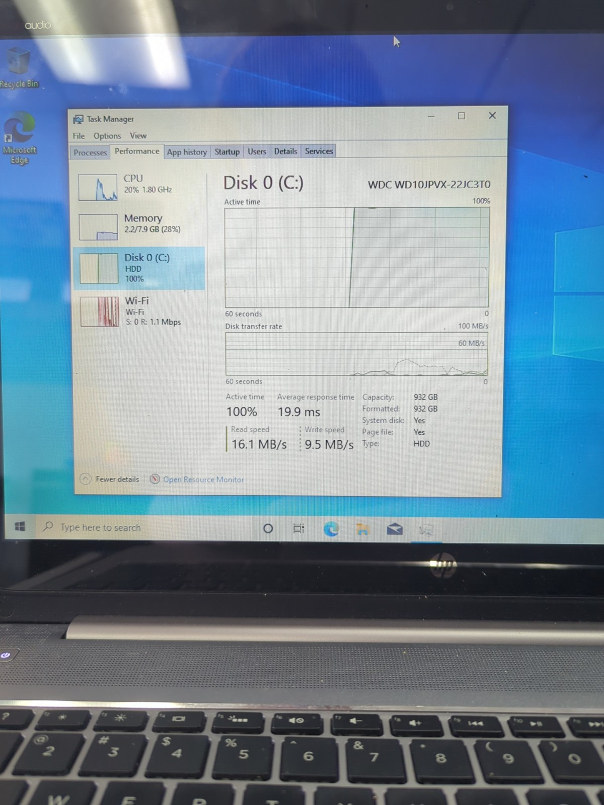 HP ENVY M6-K015DX i5-4200U, 1TB, 8GB Ram – BAD BATT