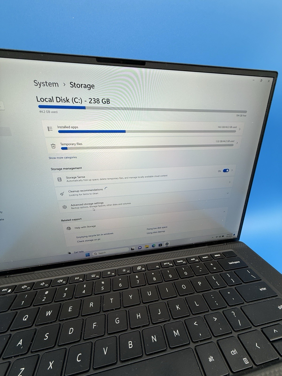 Dell XPS 15 9500 15.6” i5-10300H 8GB RAM 256GB SSD Windows 11 Pro