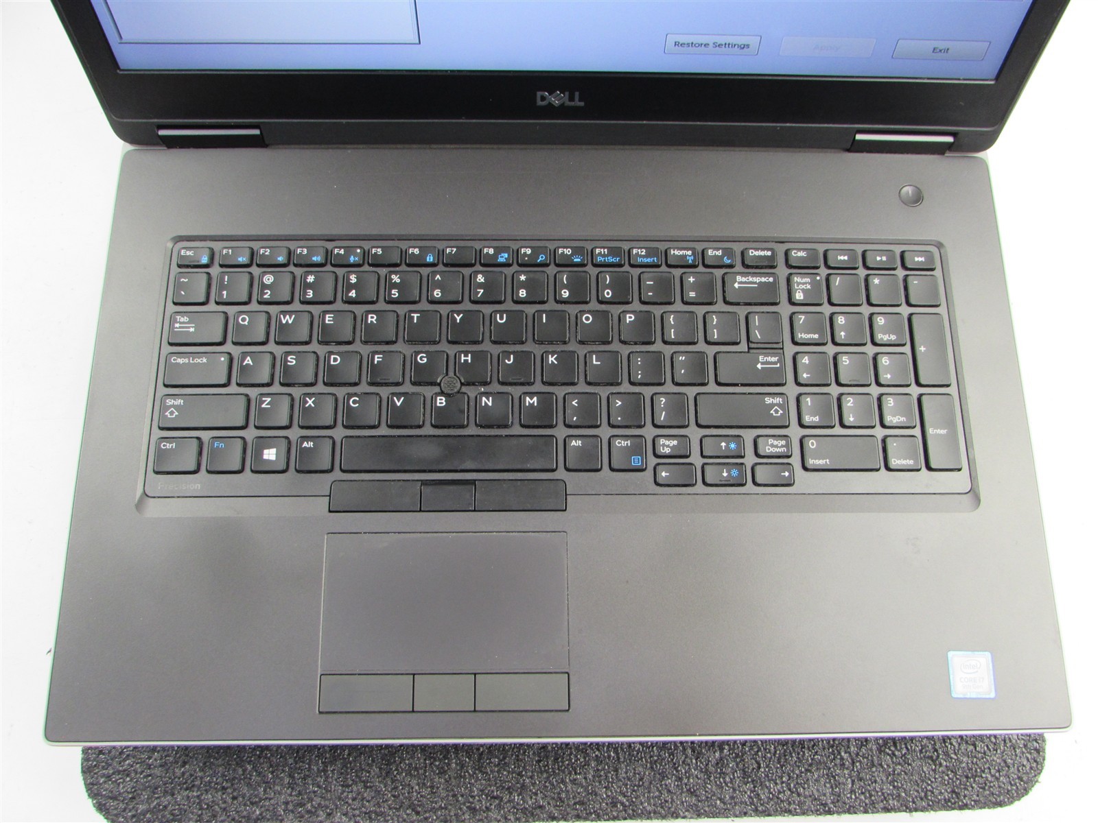 DELL PRECISION 7740 17.3″ I7-9750H 512GB SSD 64GB RAM NVIDIA RTX 4000 WIN 11 PRO