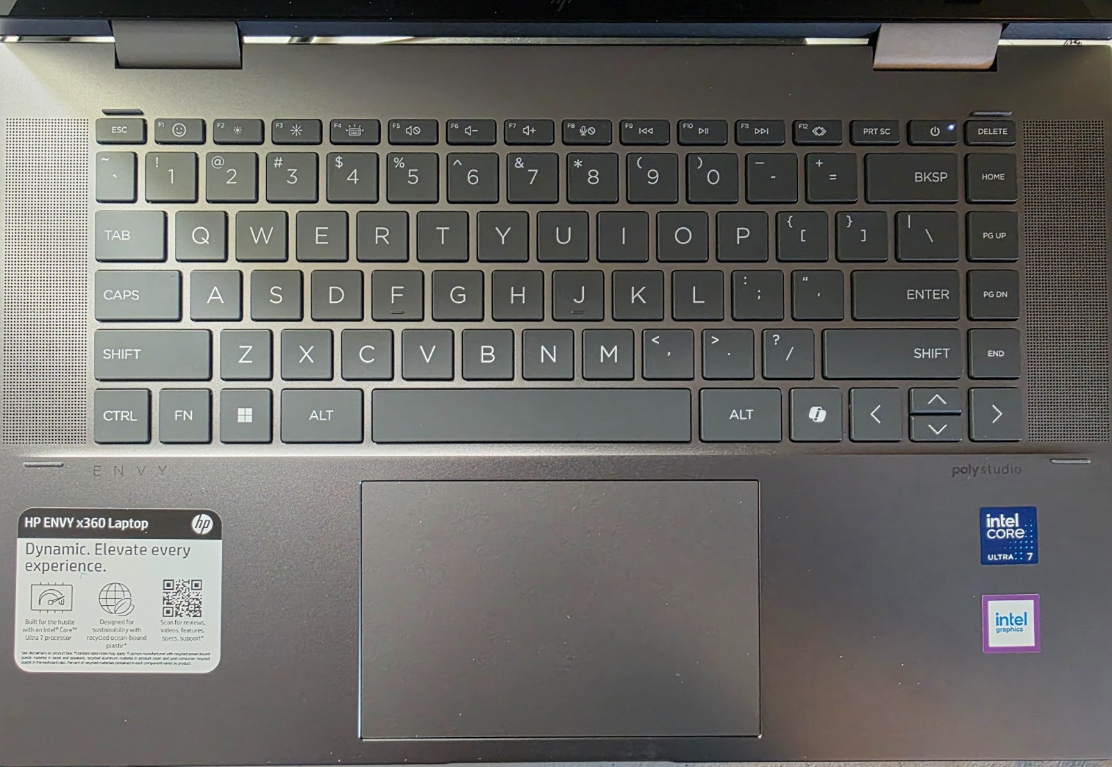 HP Envy X360 15-fe1082wm, 15.6′ FHD Touch Laptop Ultra 7, 16GB RAM 512GB SSD
