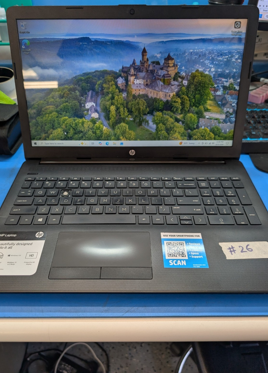 HP Laptop 15-DB0015DX 15.6″ A6-9225 2.6GHz 4GB RAM 500 GB HDD READ