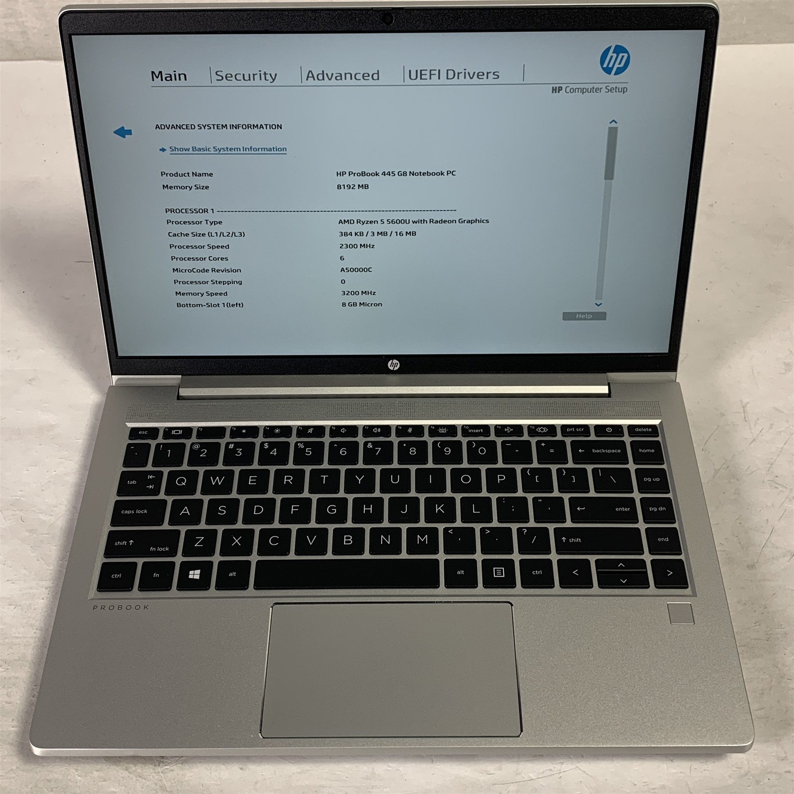 HP ProBook 445 G8 14″ Laptop Ryzen 5 5600U 2.3GHz 8GB – NO DRIVE