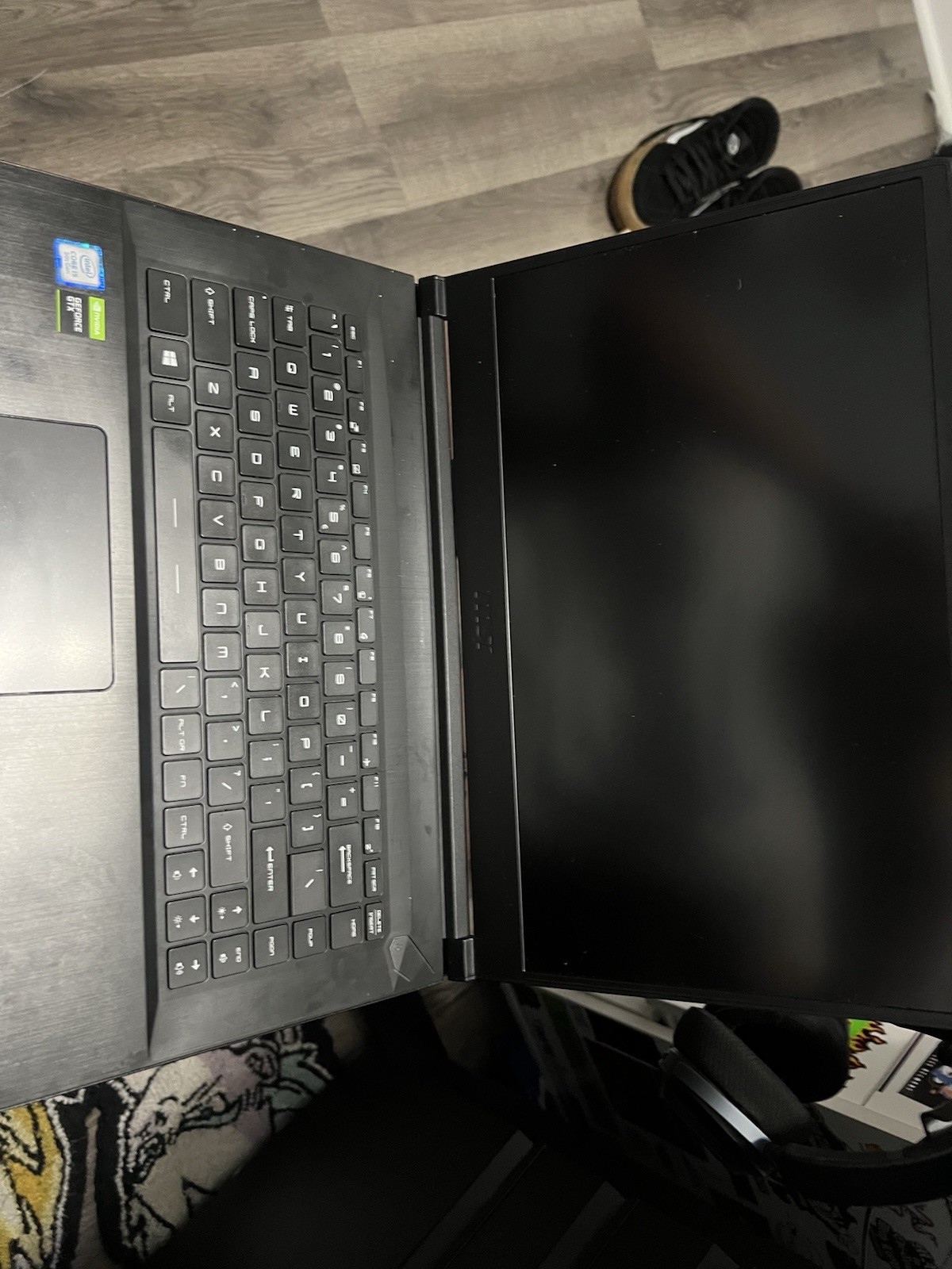 FOR PARTS MSI GF63 15.6-inch Gaming Laptop I5-9300H