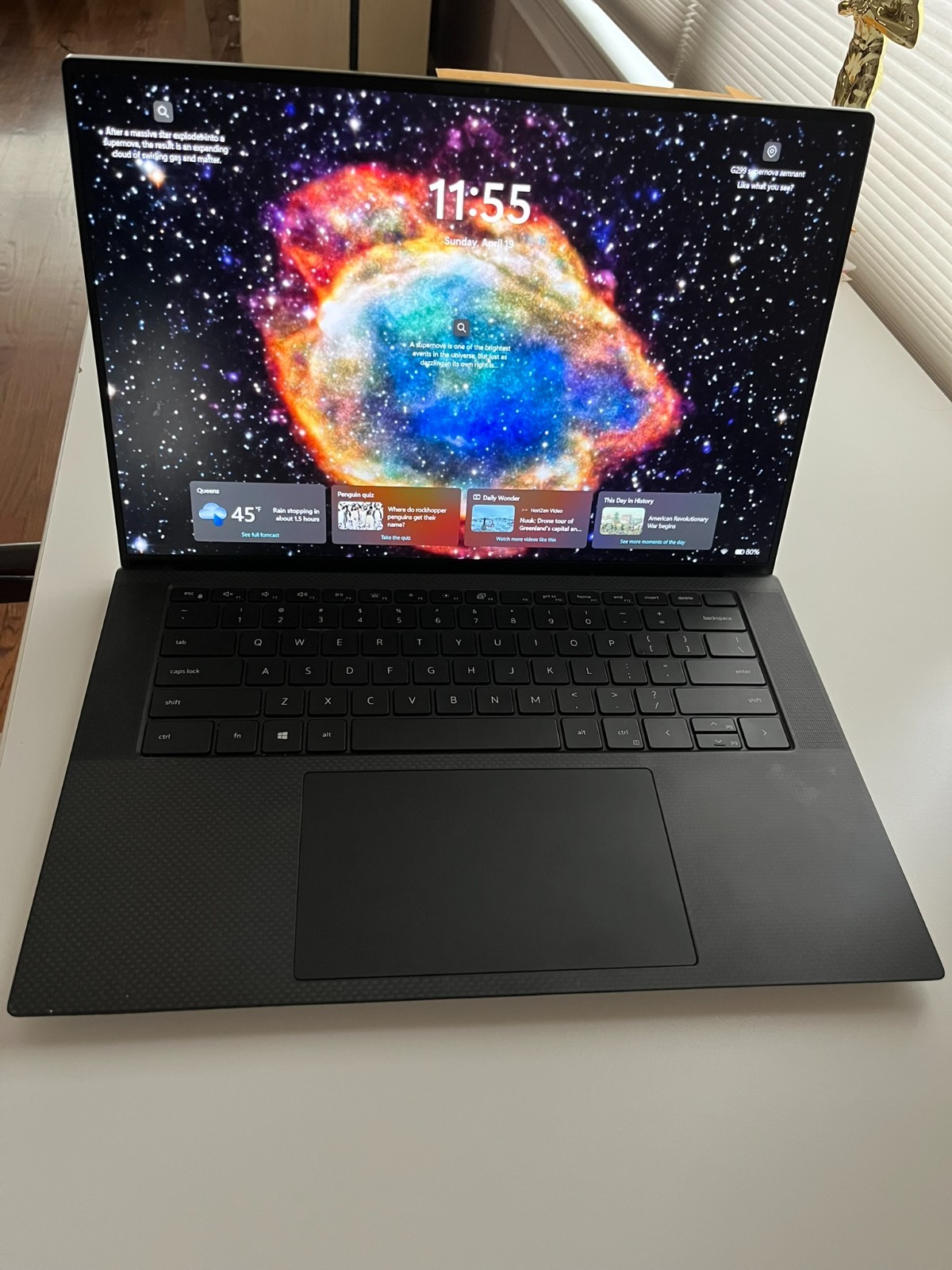 dell xps 15 9500 i7-10750h – 8GB RAM – 2.60GHz – 256GB – Windows 11 Home