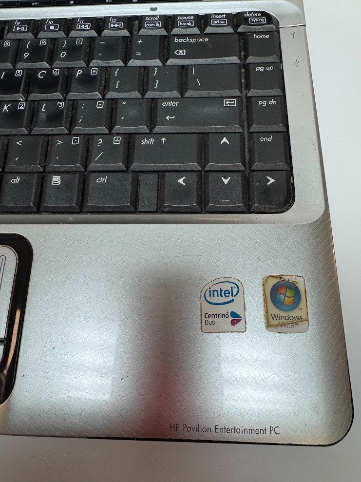 HP Pavilion dv1000 Intel Centrino NO HDD For Parts