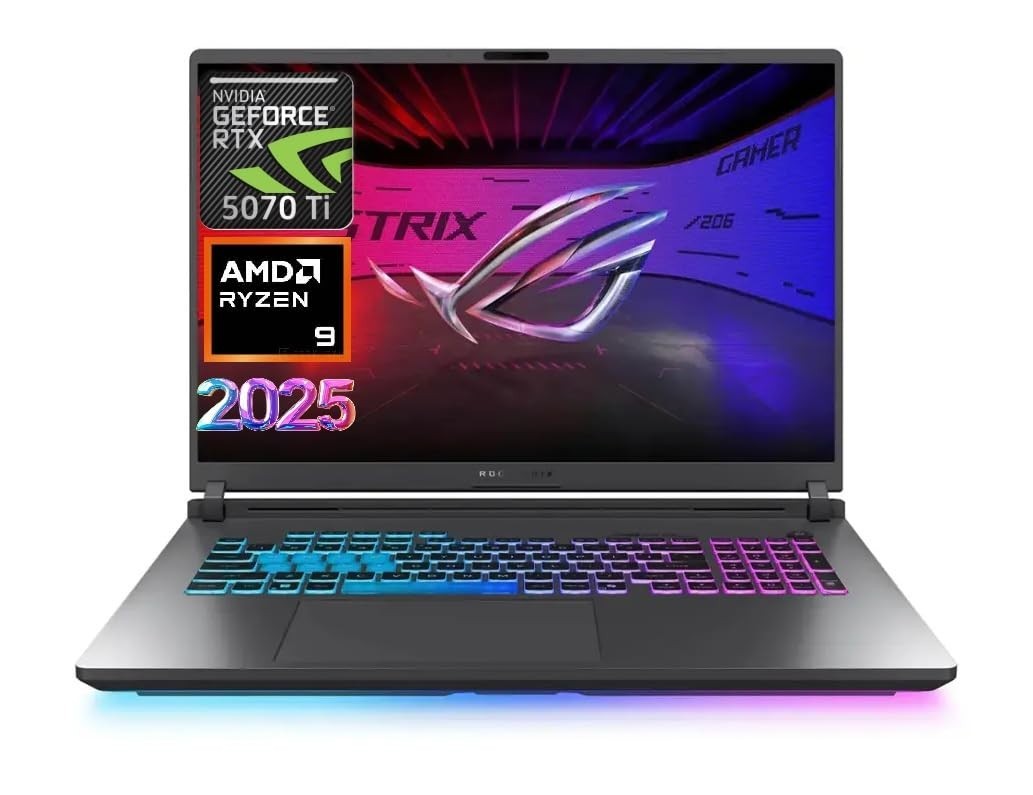 ASUS ROG Strix G16 R9-8940HX 16GB RAM 1TB SSD 16″ 165Hz RTX 5070 Ti Win 11