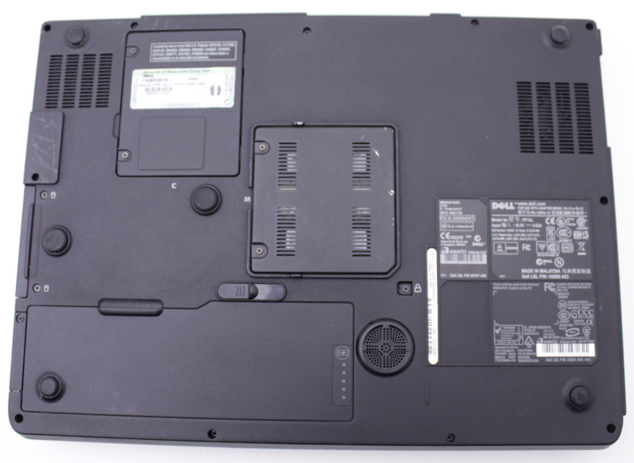 Dell Inspiron 9300 17.3″ Intel Pentium M 100GB 2GB Retro Gaming Win XP Pro