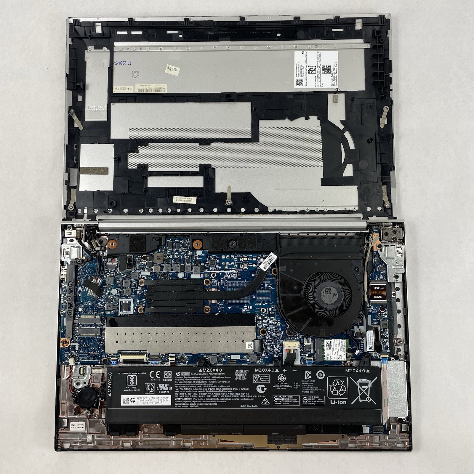 HP EliteBook 850 G7 15.6″ i5-10310U 1.70 GHz 8 GB RAM No SSD/OS/AC