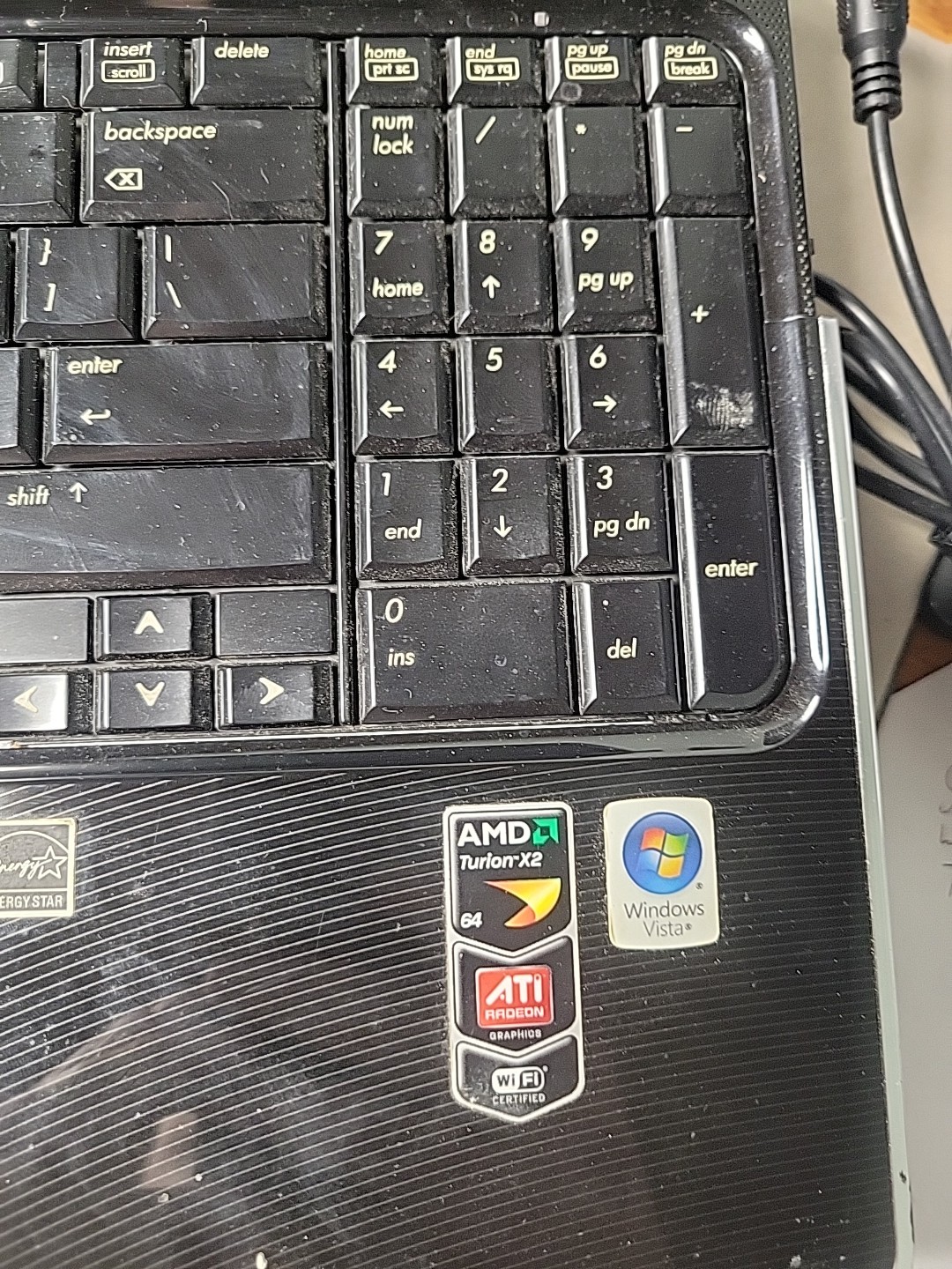 (For Parts) Working (Mostly) HP Pavillion Laptop Used Altec Lansing.