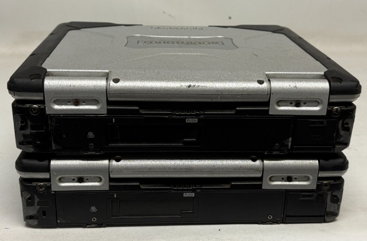 Panasonic CF-31 Toughbook 13.1″ (i5 3rd Gen – 4GB RAM – NO OS/HDD) – Lot of 2