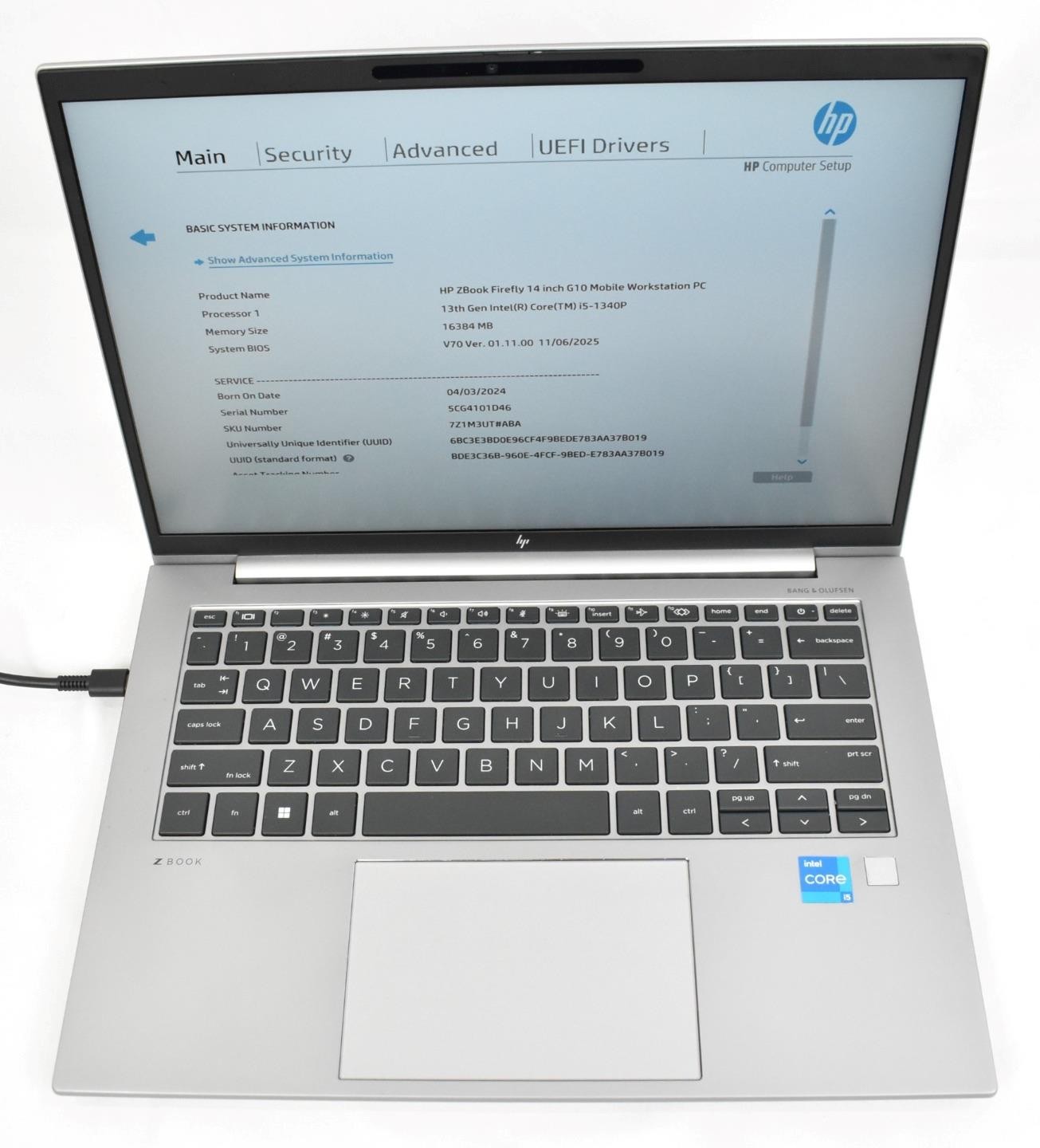 HP Z Book Firefly 14 G10 Touch i5-1340P 16GB 256GB SSD 14″ No OS *See Details*