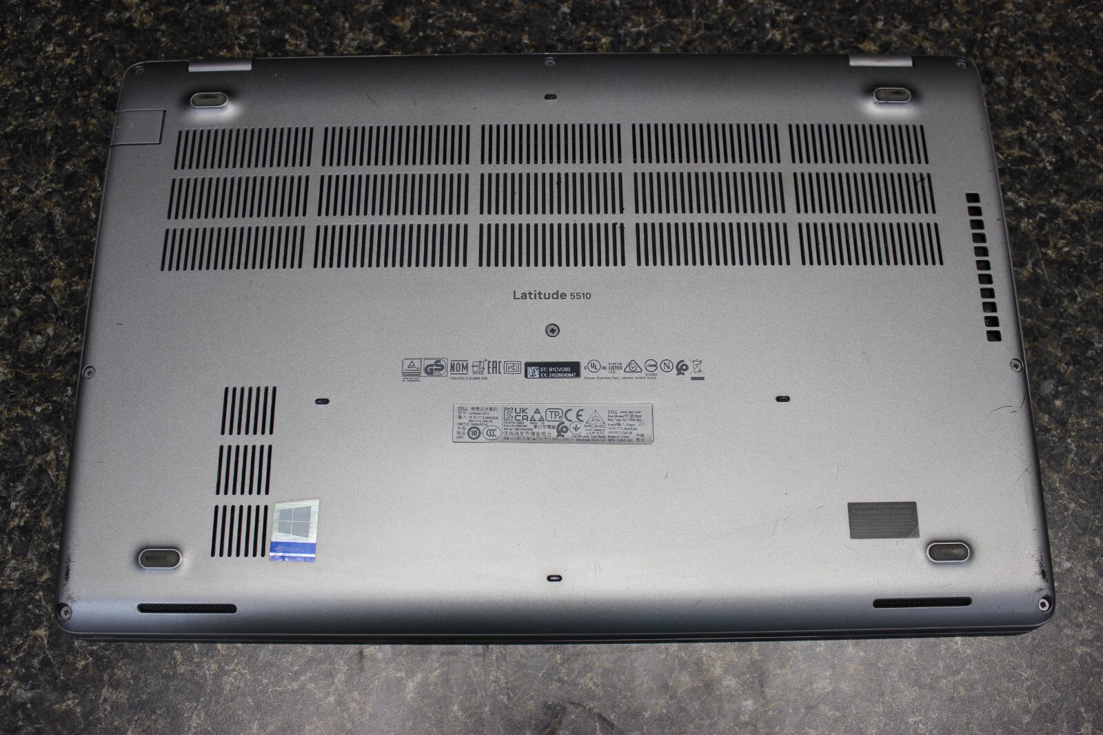 Dell Latitude 5510 I5-10310U 512GB NvME SSD 16GB DDR4 Win11Pro *See Description