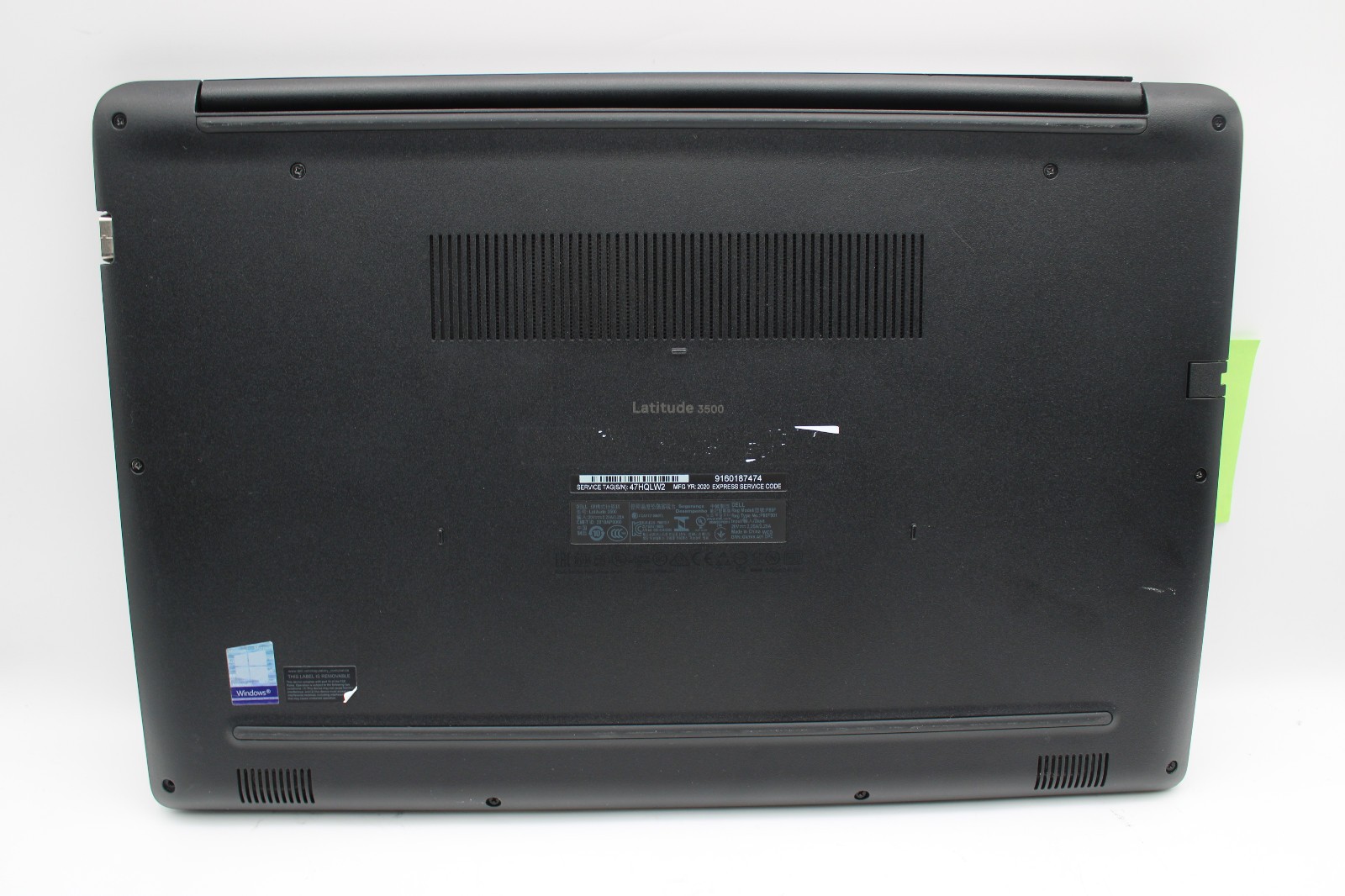 Dell Latitude 3500 i7-8565U @ 1.8 GHz 16GB RAM 256GB SSD No OS *READ
