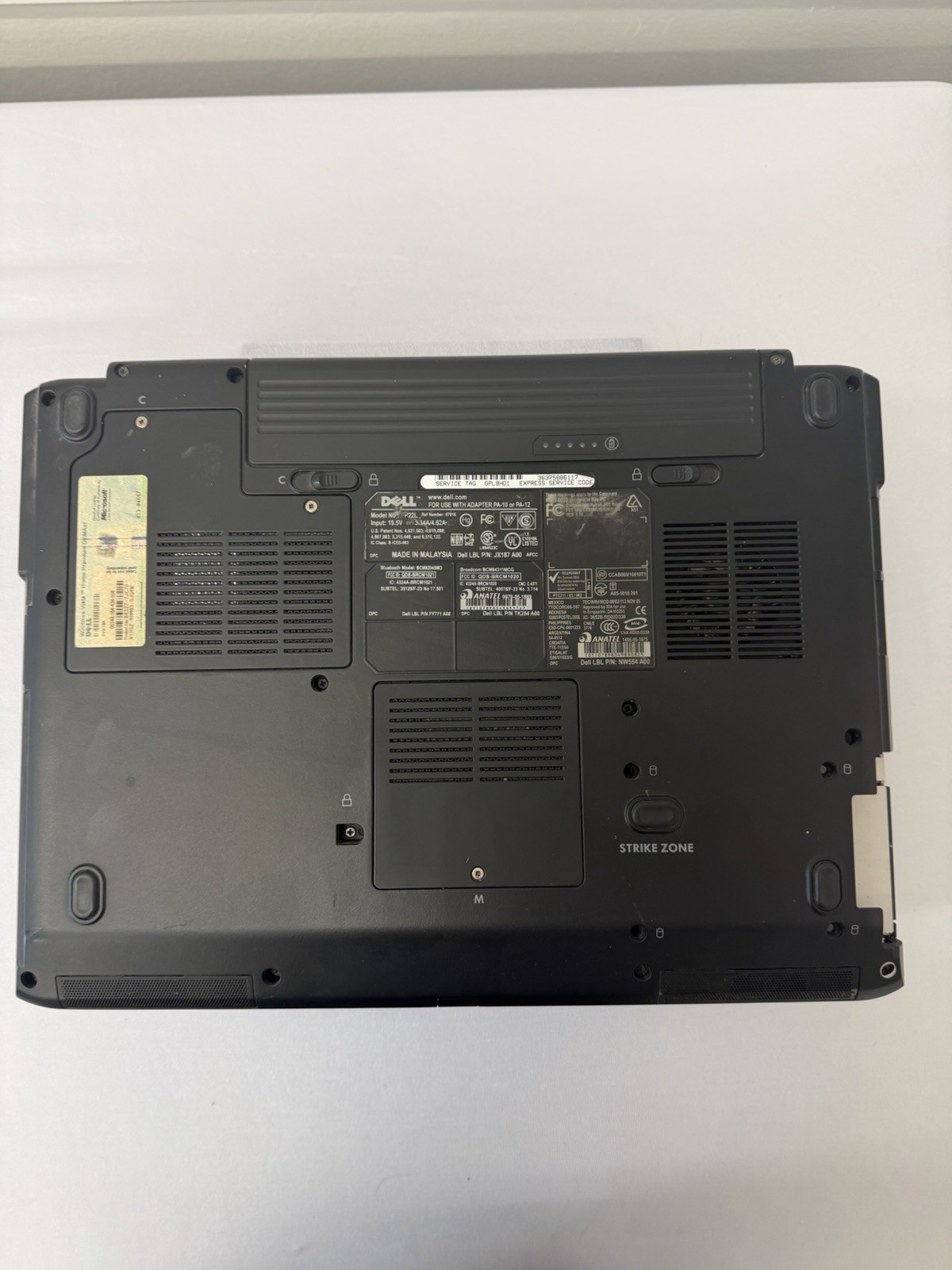 Dell Inspiron 1520 Laptop – Good Screen – Intel Duo 06FD – Read Desc