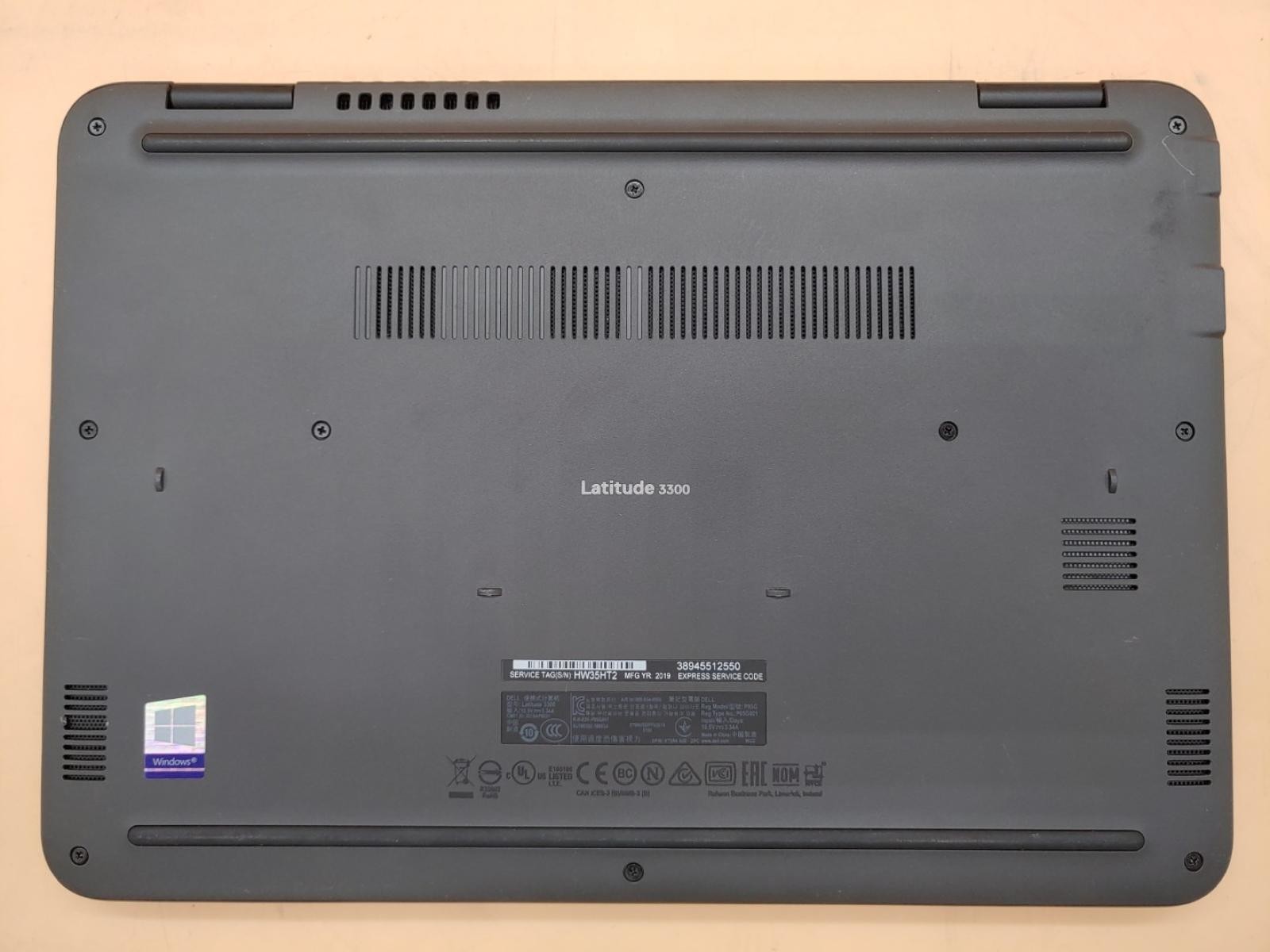 Dell Latitude 3300 13.3″ Intel i5-8250U 8GB 256GB SSD Win11Pro **NO BATT/NO AC**