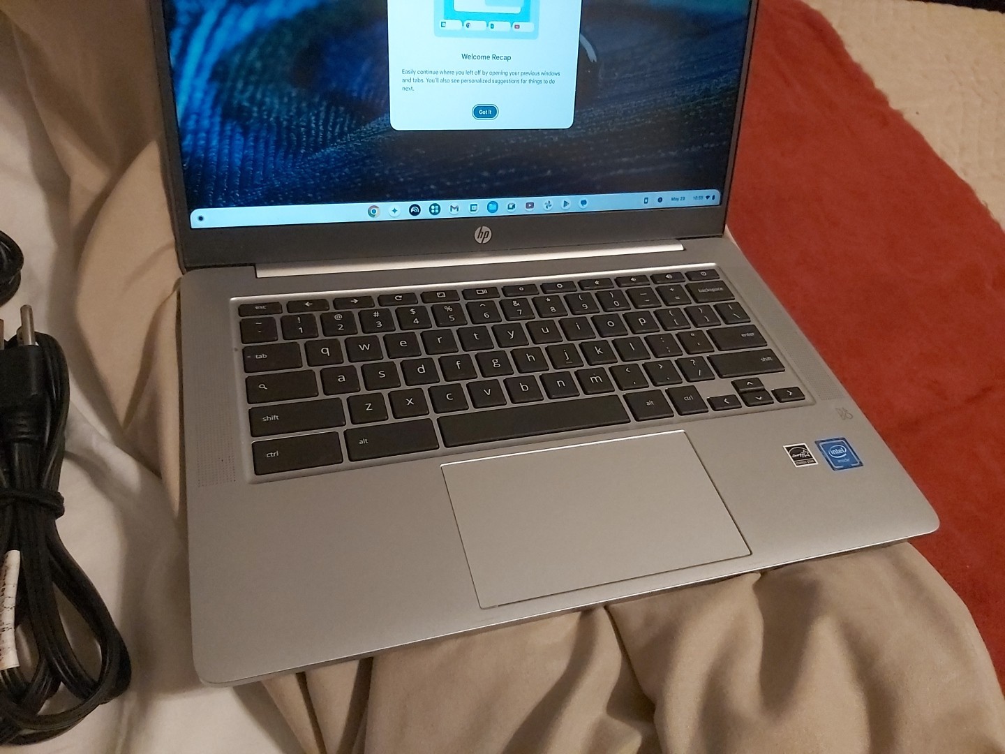 HP Chromebook – 14a-na0023cl 14″ (64GB eMMC, Intel Celeron N4000, 2.60GHz, 4GB)