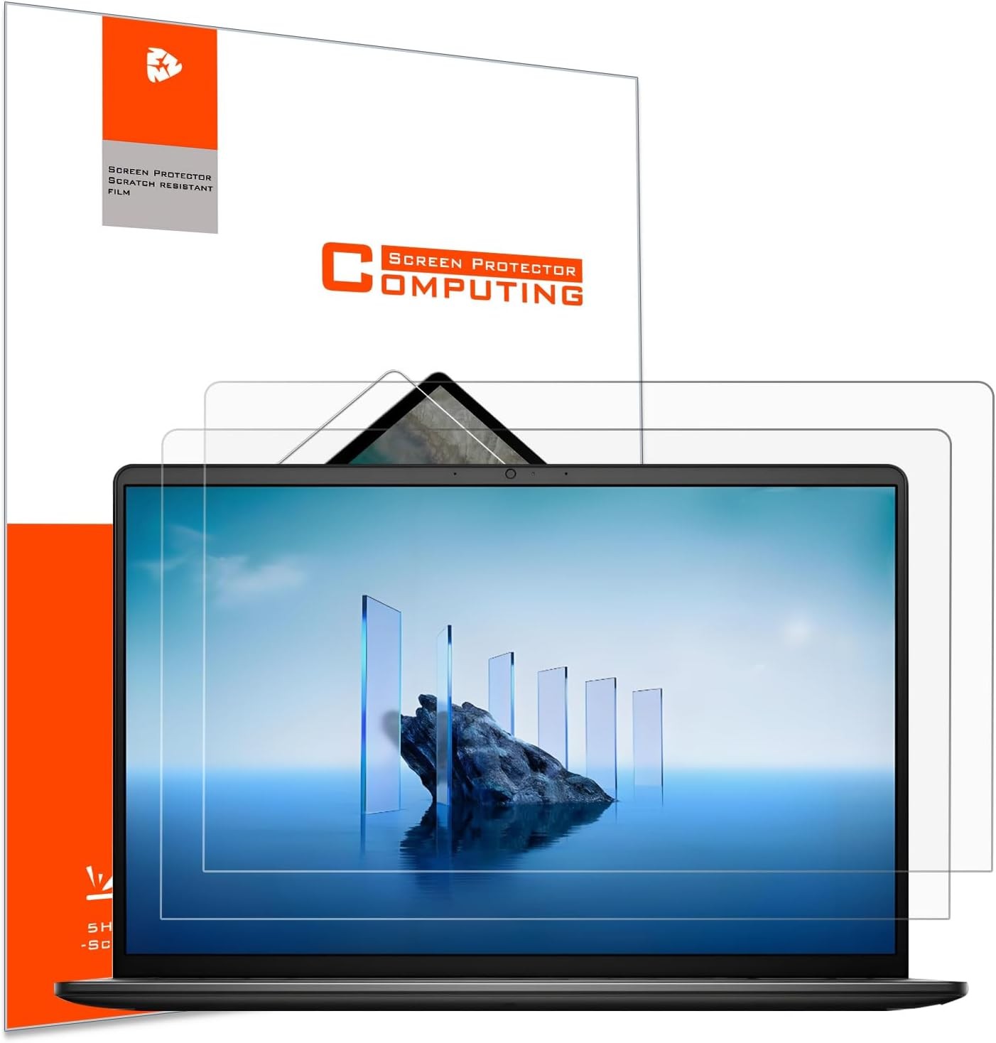 2 Pack 16 inch Anti Glare Screen Protector for Dell 16 Plus DB16250/DB16255 Lapt