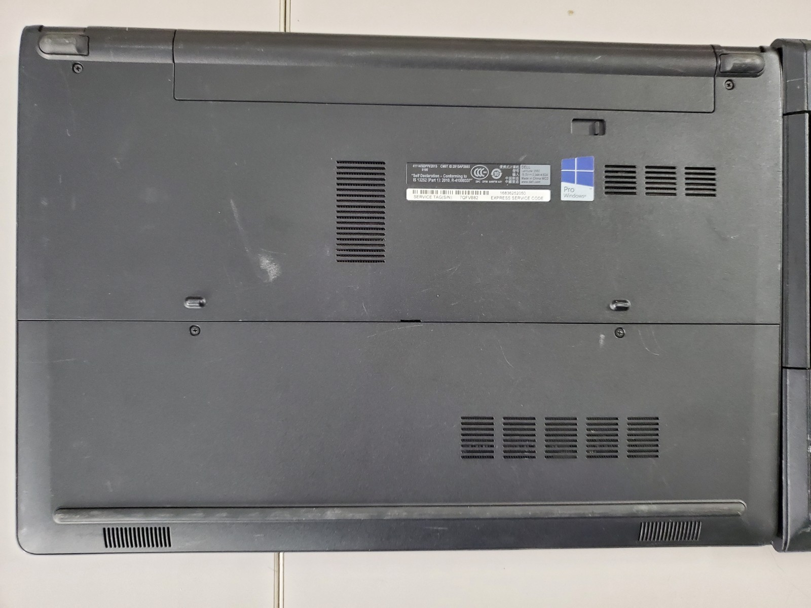 (Lot of 2) Dell Laptops 15.6″ i3-5005U 4-8GB RAM No HD/ OS *BIOS* | C798*