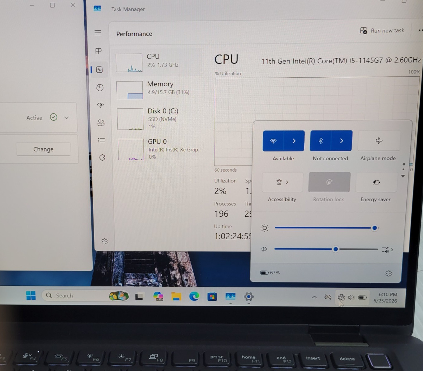 Dell Latitude 7420 14″ Laptop i5-1145G7 2.6GHz 16GB DDR4 512GB NVMe W11P TOUCH