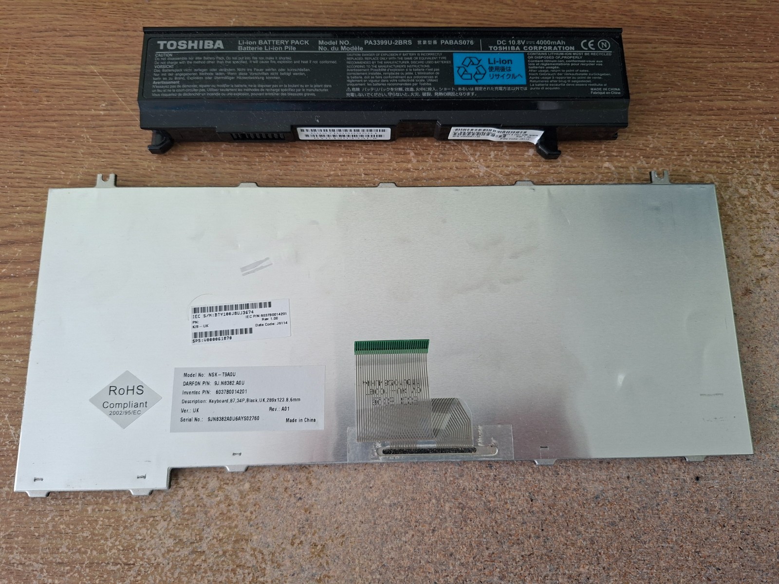 Toshiba Equium A100 Laptop Notebook 15.4″ 1GB 80GB HDD Windows XP *Two Laptops*