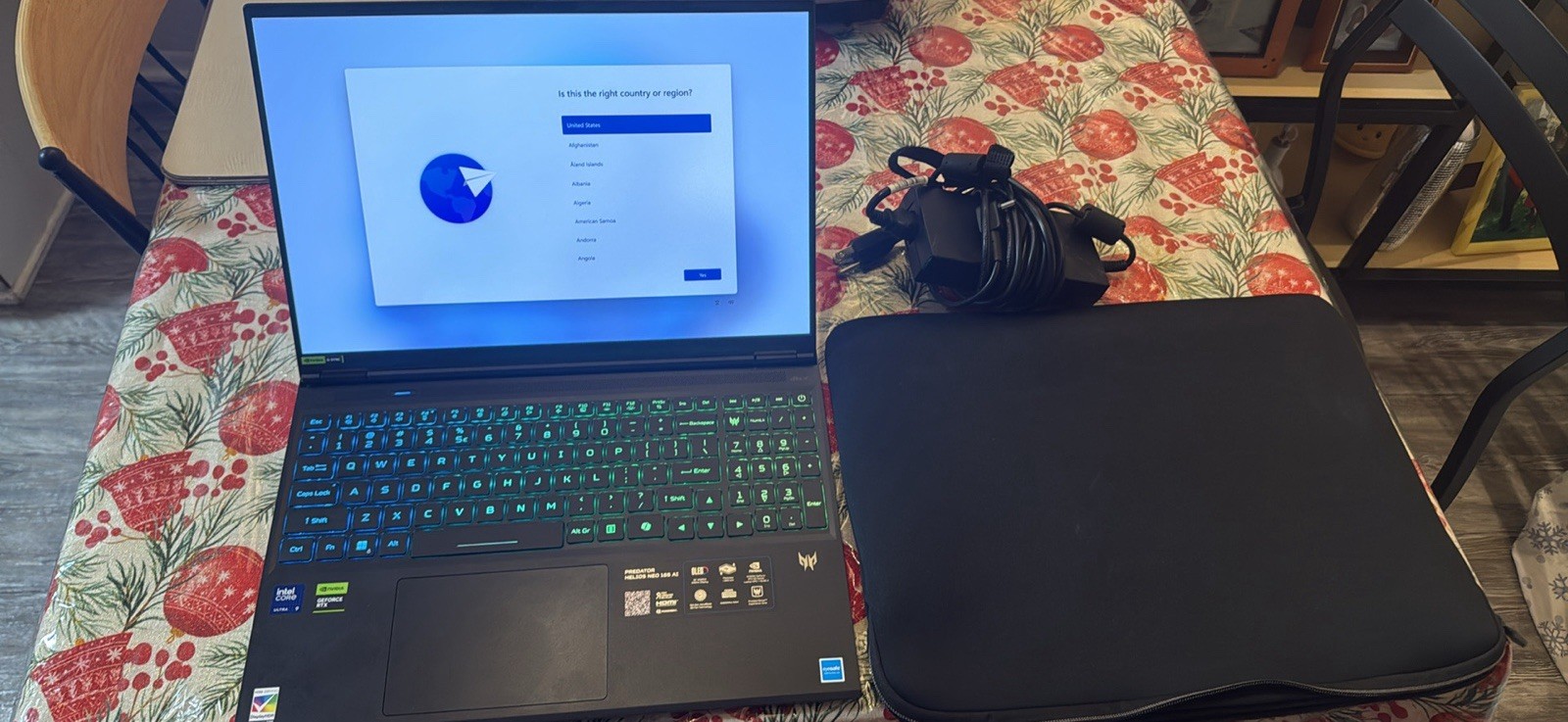 Acer Predator Helios Neo 16S AI Gaming Laptop 16″ OLED 240Hz Ultra 9 RTX 5070 Ti