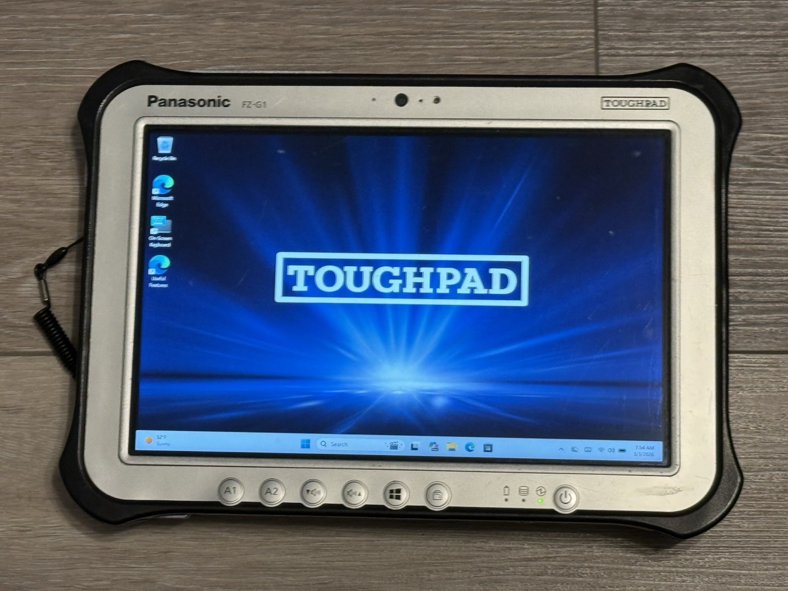 Panasonic Toughpad FZ-G1 GPS i5-6300U 2.4GHz 8GB 256GB SSD 11 Pro LTE