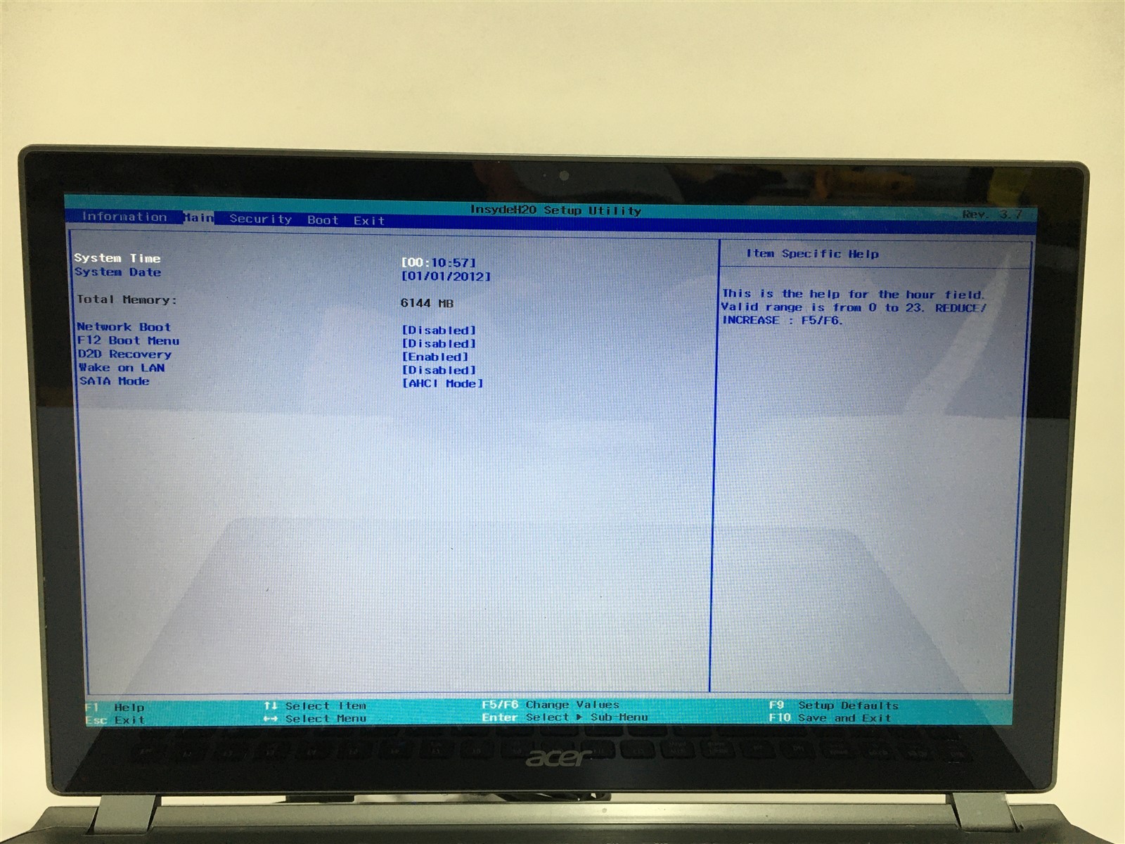 Acer Aspire V5-572P 6818 i5-3337U 1.8GHz 6GB RAM No HDD No OS Touchscreen 15.6″
