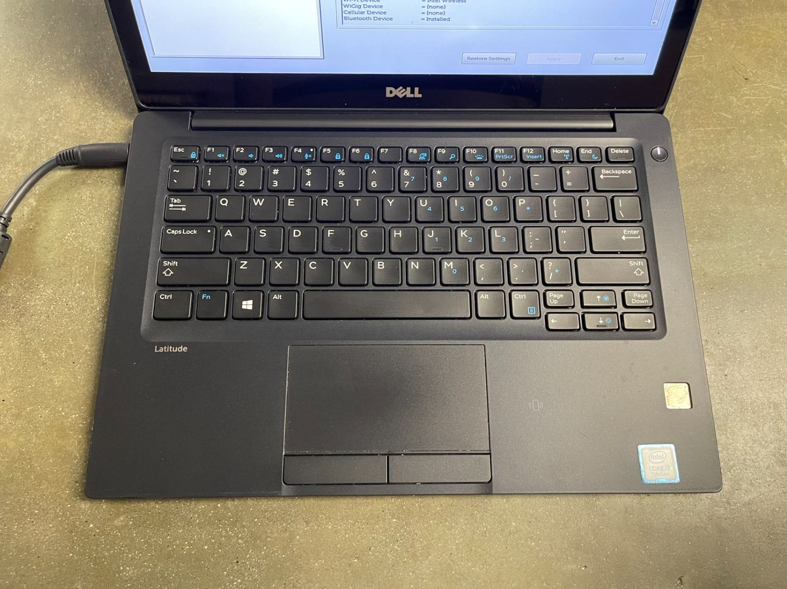 LOTX4 Dell Laptop Latitude 7280 Touchscreen 12.5″ i7-7600U MOTHERBOARD KEYBOARD